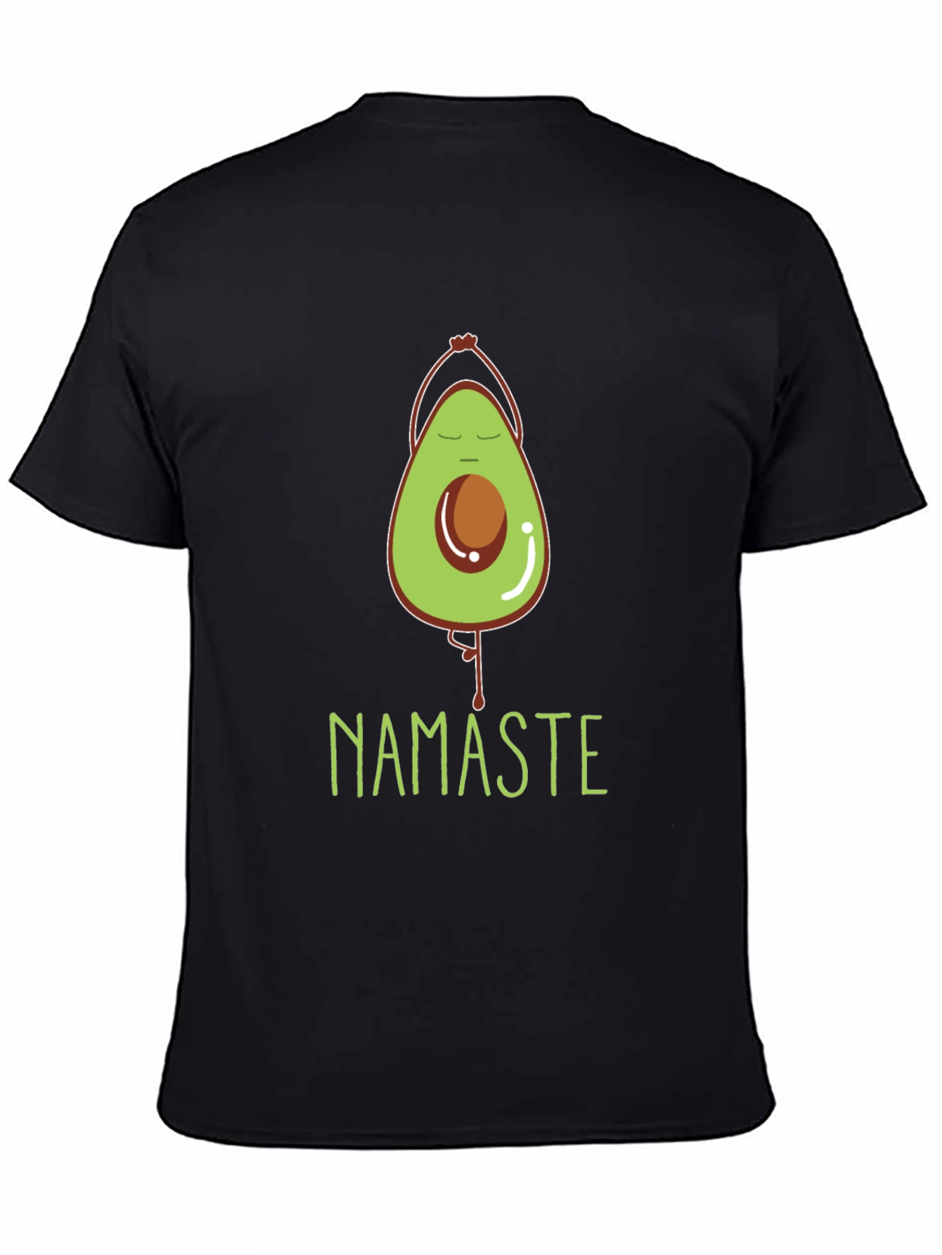 Yoga Avocado Namaste T-Shirt - Meditate In Style!