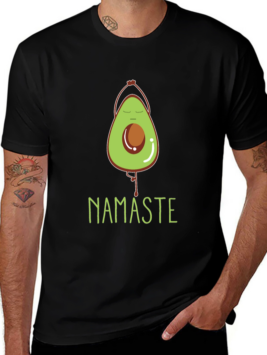 Yoga Avocado Namaste T-Shirt - Meditate In Style!