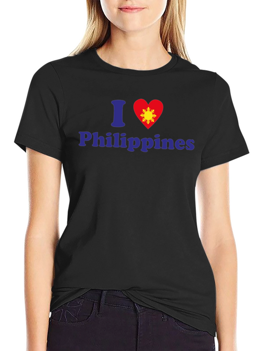 I Love Philippines T-Shirt: Patriotic Pride