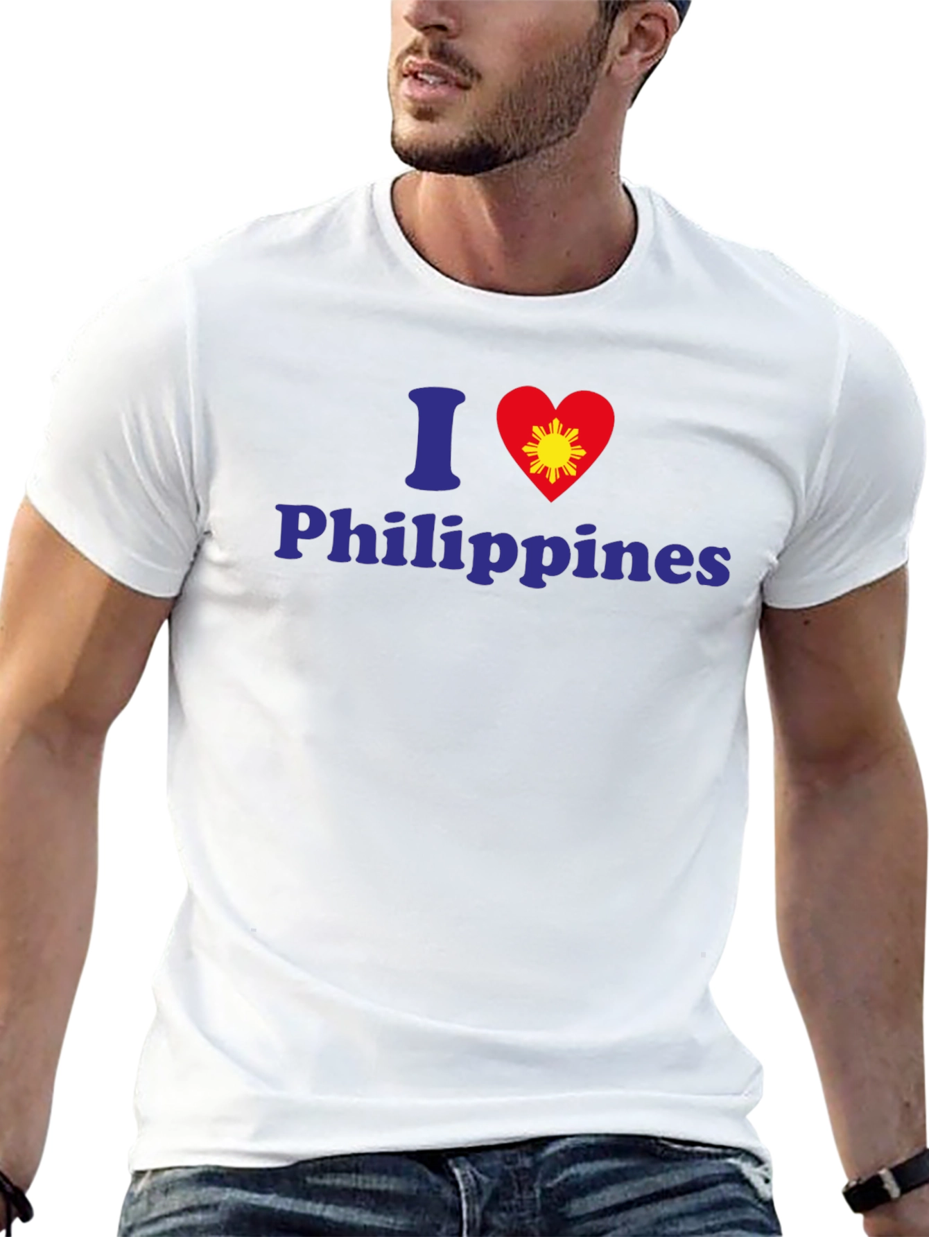 I Love Philippines T-Shirt: Patriotic Pride