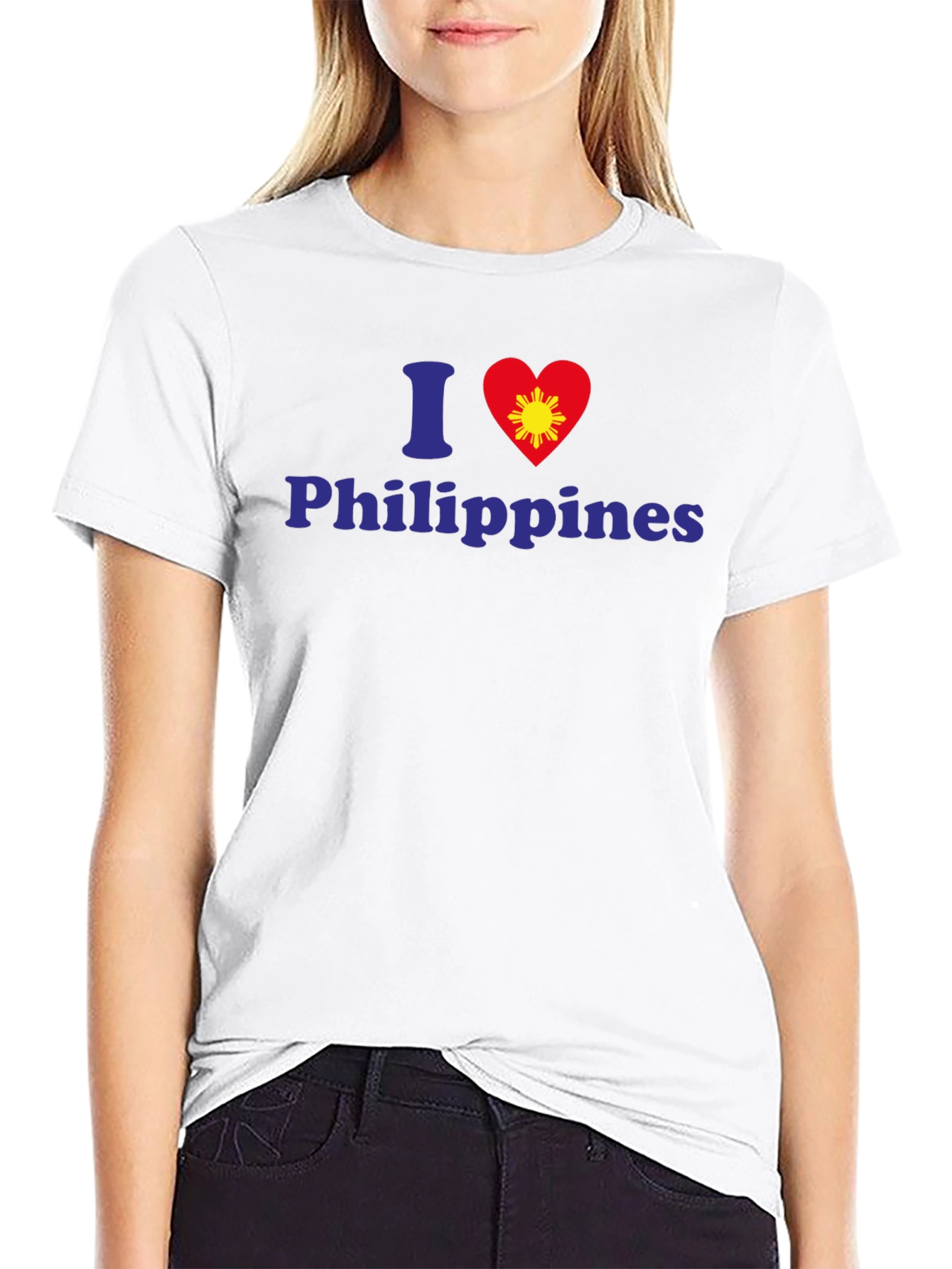 I Love Philippines T-Shirt: Patriotic Pride