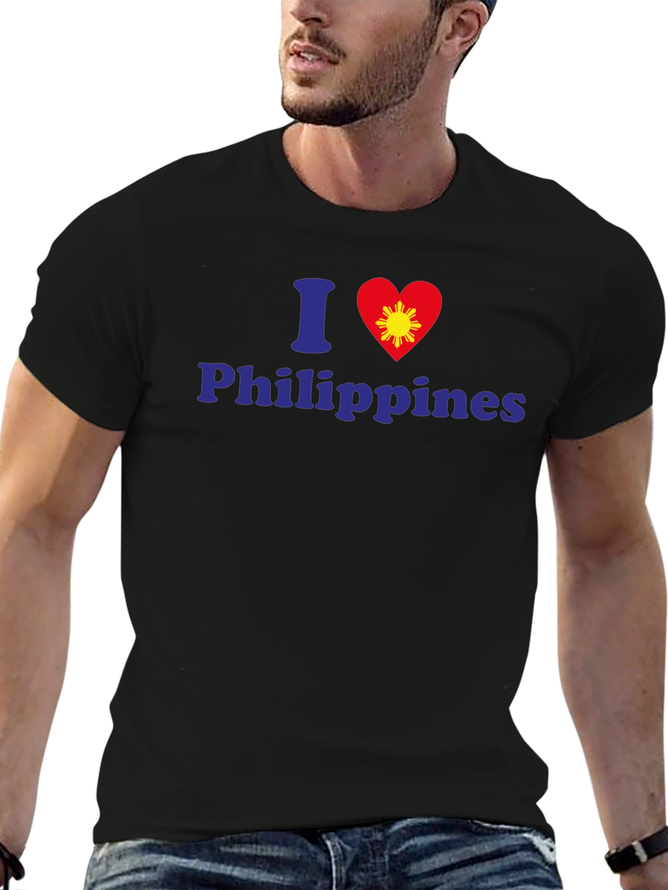 I Love Philippines T-Shirt: Patriotic Pride