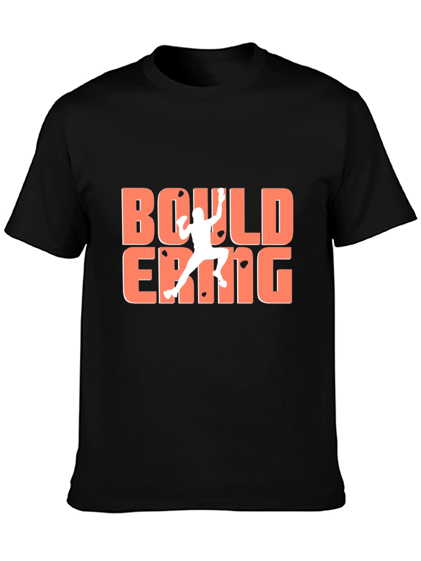 Bouldering Graphic T-Shirt - Black