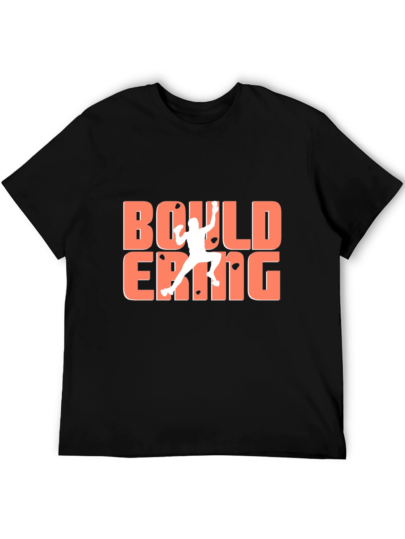 Bouldering Graphic T-Shirt - Black