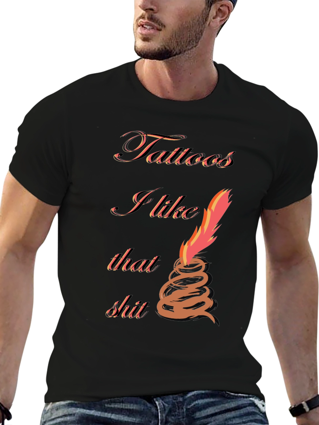 Tattoos I Like That Shirt - Stylish Graphic Tee