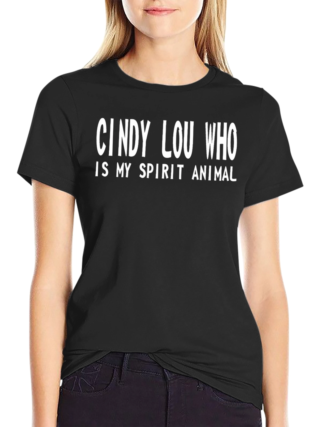 Cindy Lou Who Spirit Animal Graphic Tee