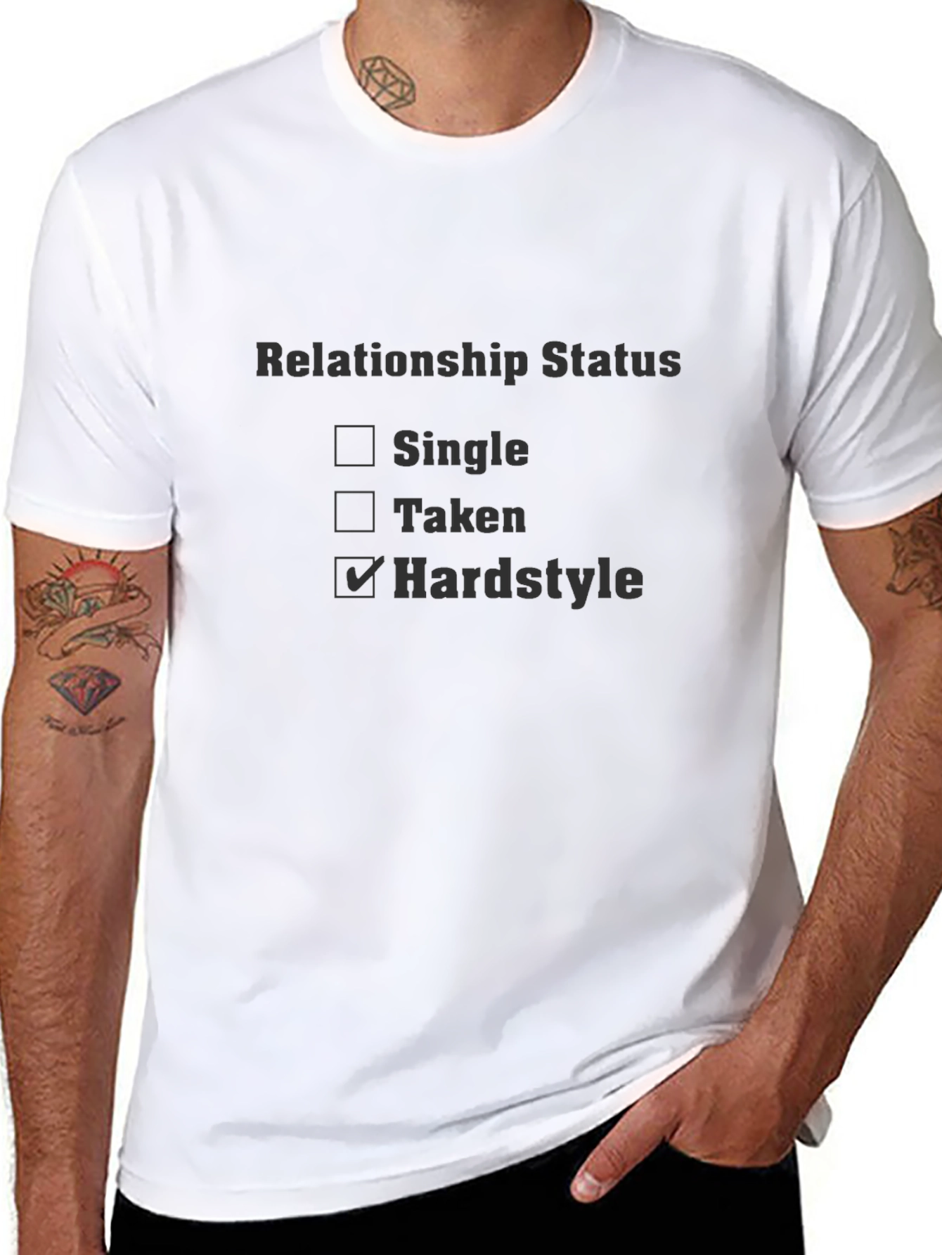Hardstyle Relationship Status Graphic Tee