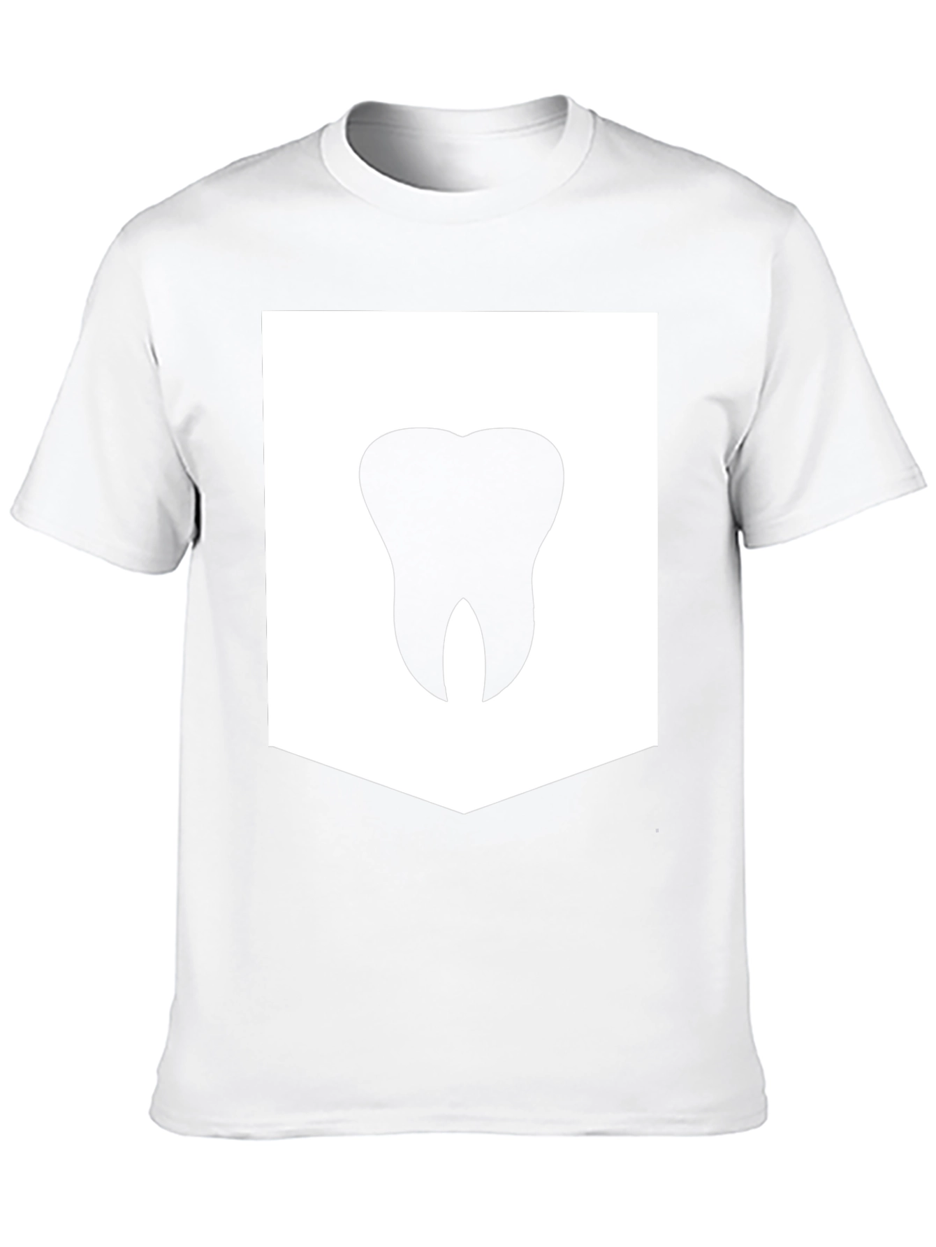 Tooth Graphic Black T-Shirt - Dental Hygiene
