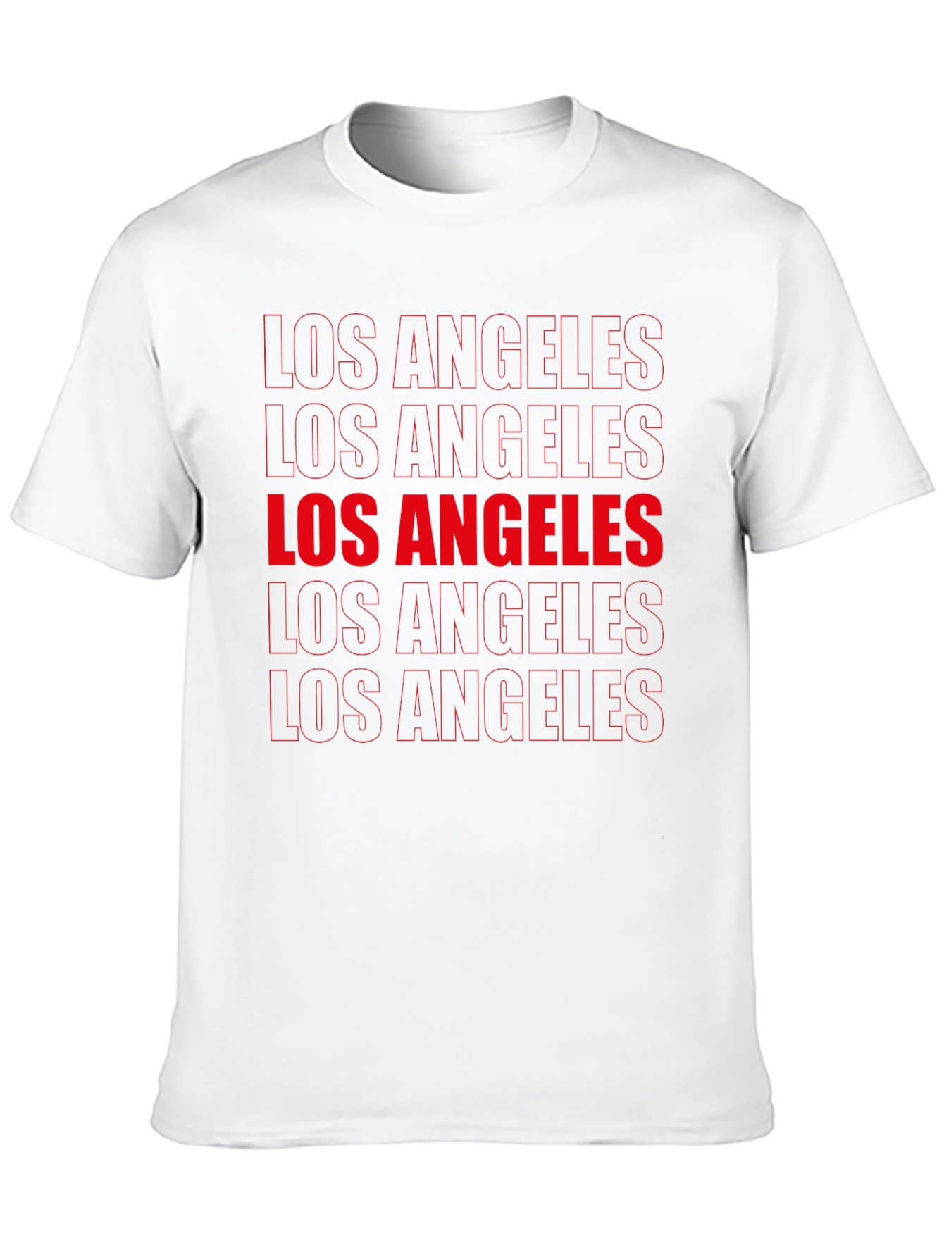 Los Angeles Graphic Print T-Shirt