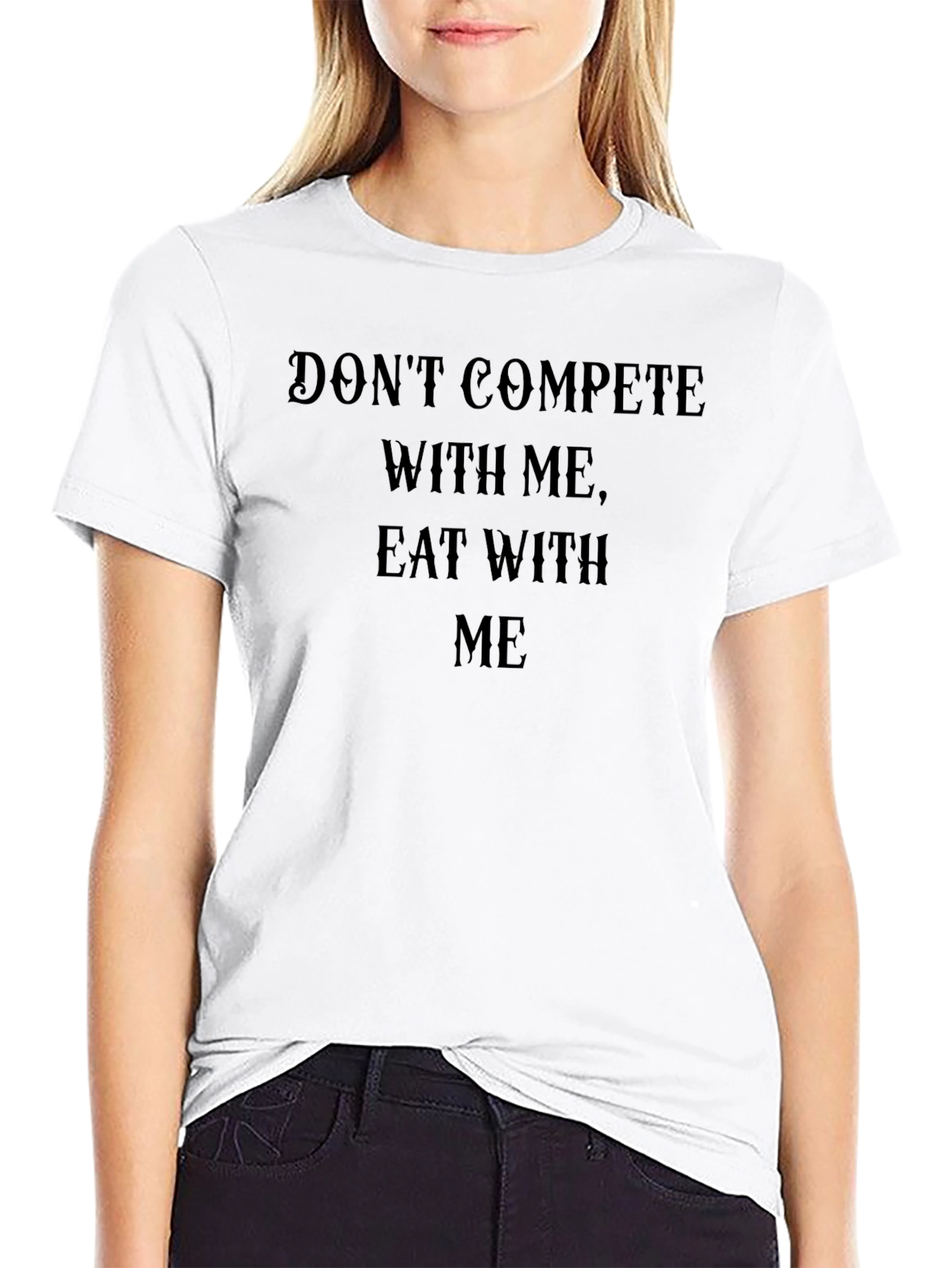 Eat With Me Graphic Tee