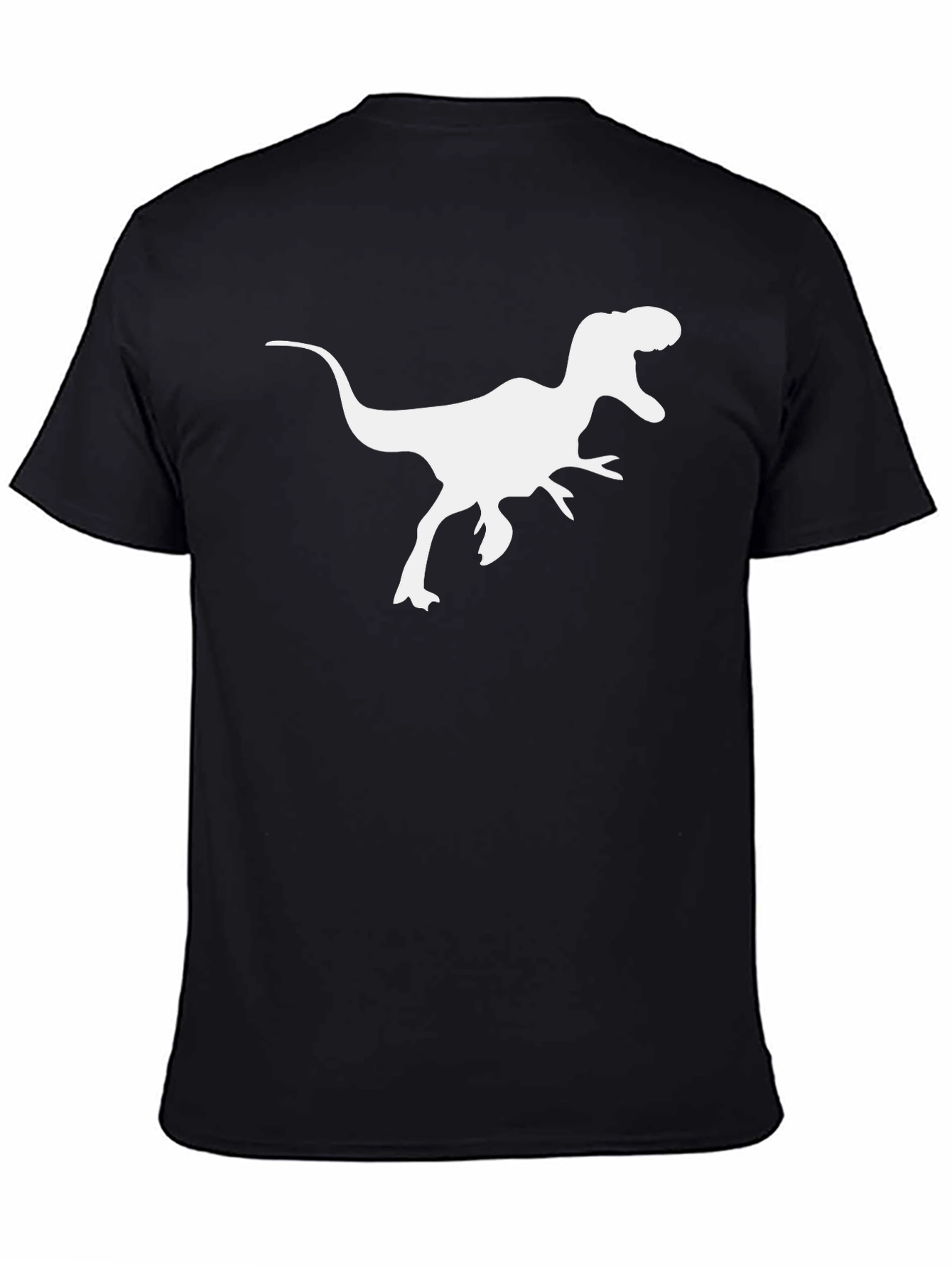 Dino T-Rex Graphic Tee - Classic Black