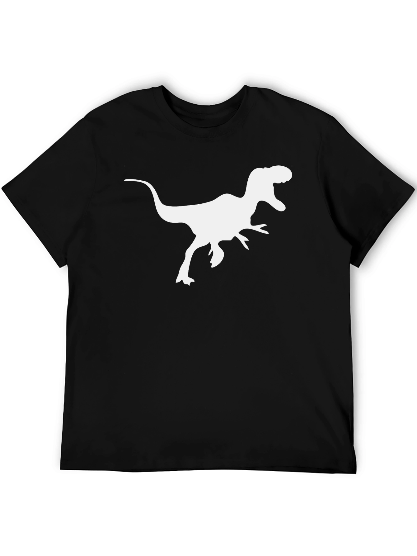 Dino T-Rex Graphic Tee - Classic Black