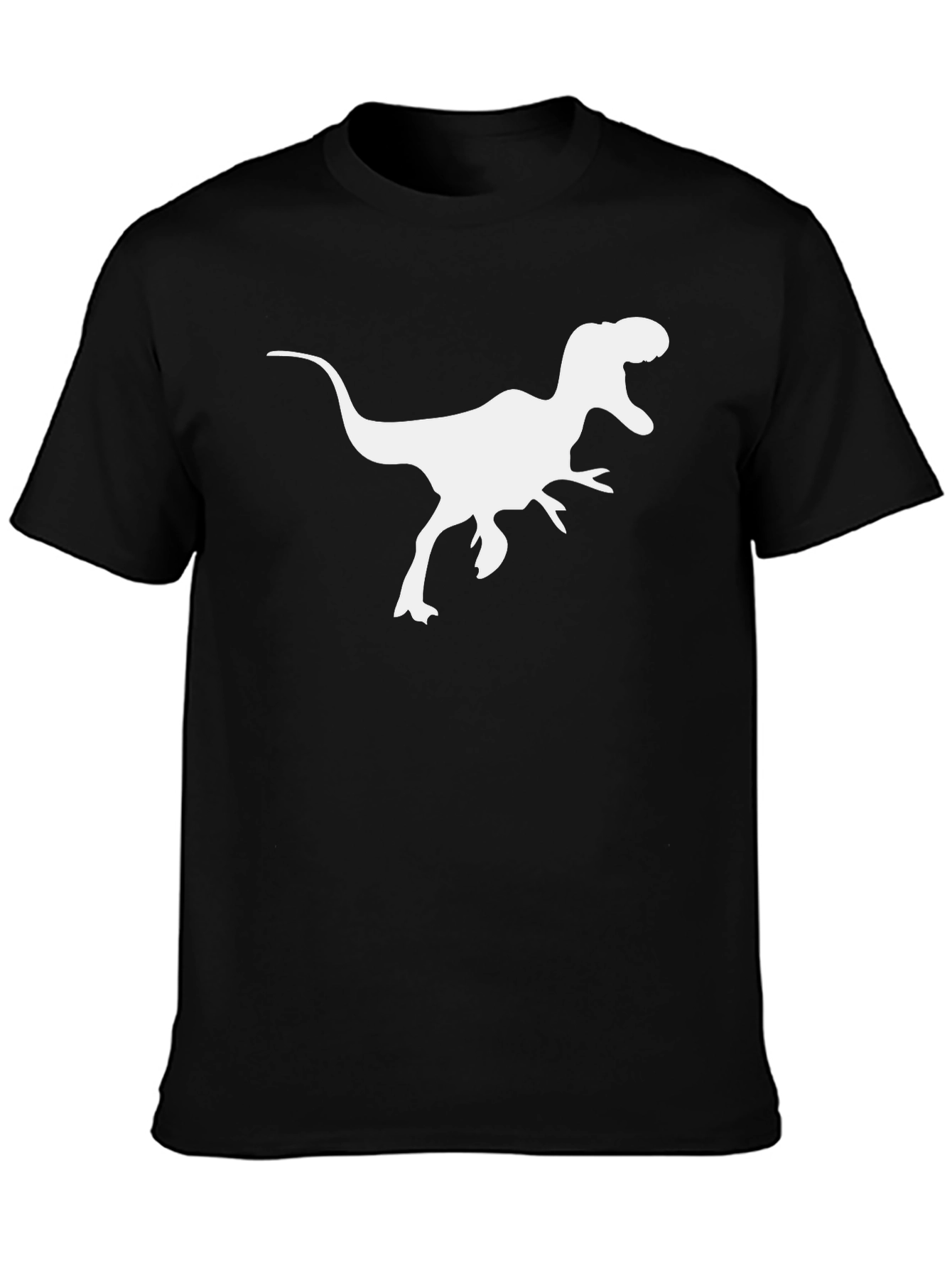 Dino T-Rex Graphic Tee - Classic Black