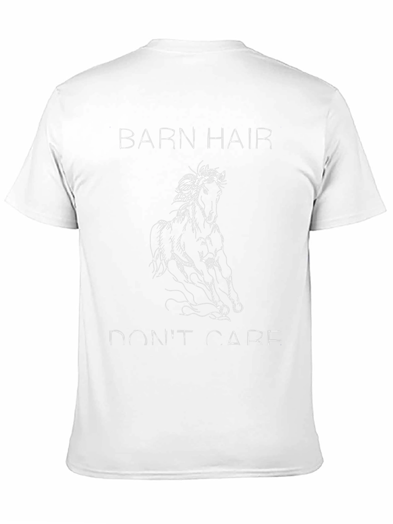 Barn Hair Dont Care Graphic Tee
