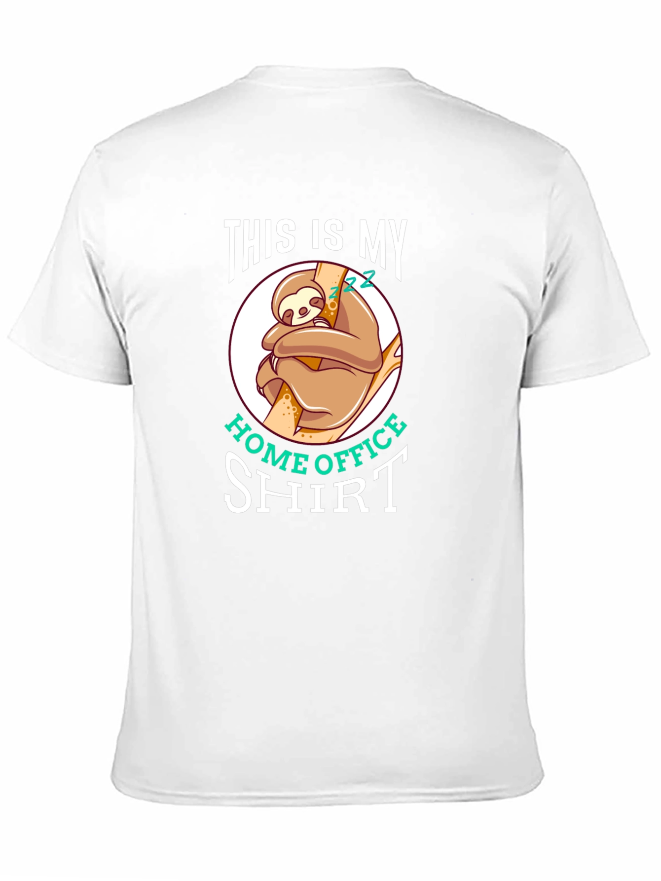 Home Office Sloth T-Shirt