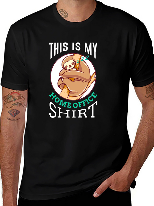 Home Office Sloth T-Shirt