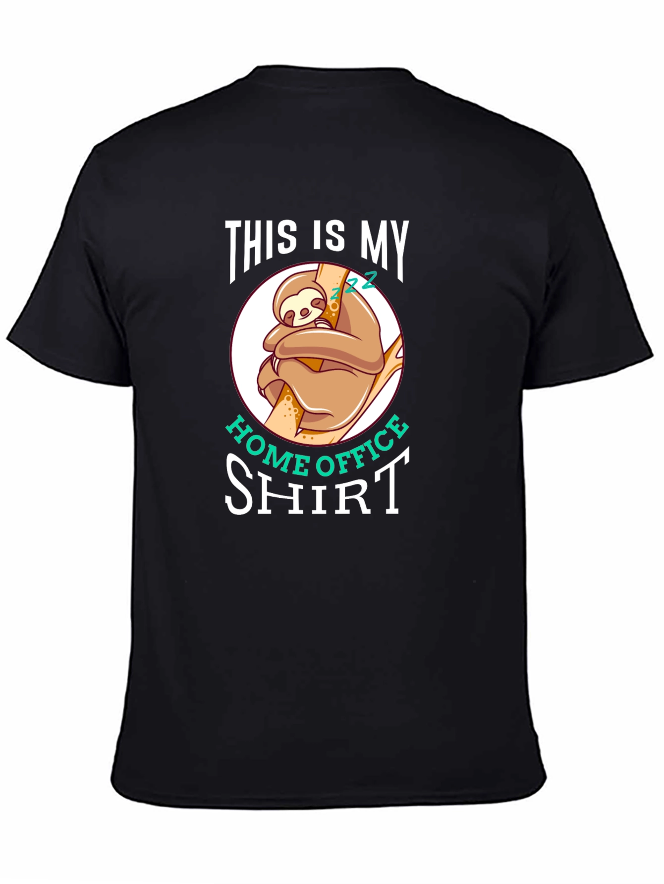 Home Office Sloth T-Shirt