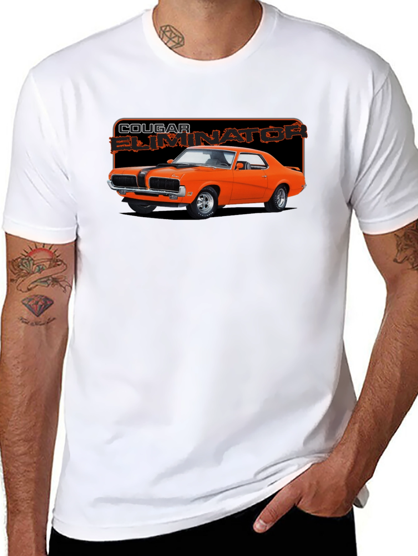 Cougar Eliminator Graphic T-Shirt - Classic Car Tee