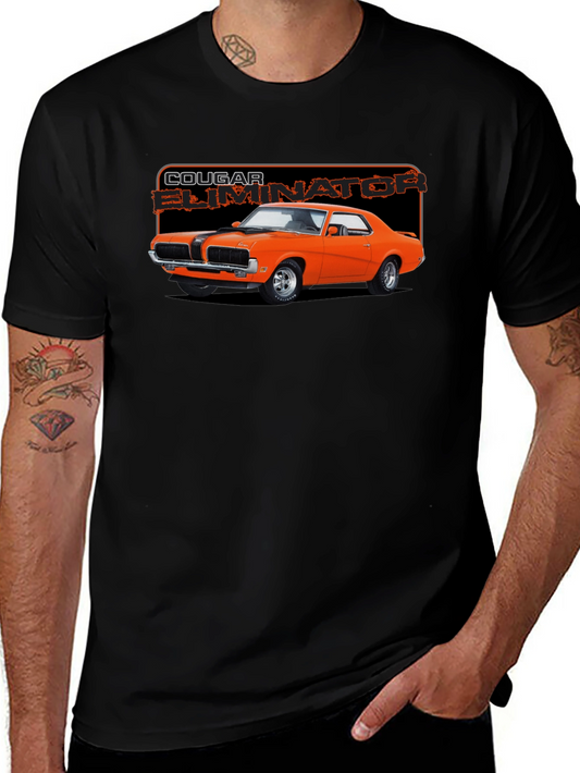 Cougar Eliminator Graphic T-Shirt - Classic Car Tee