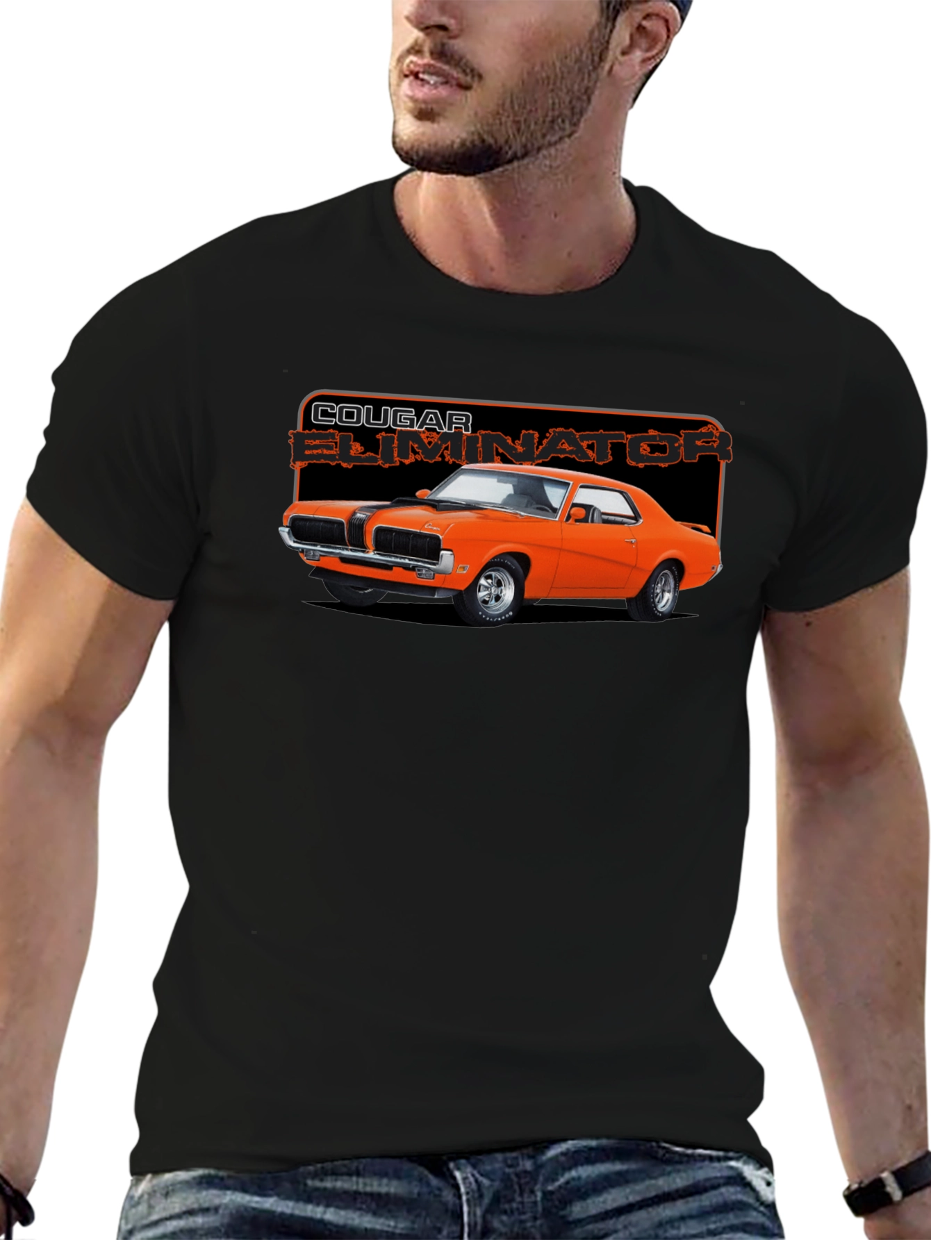 Cougar Eliminator Graphic T-Shirt - Classic Car Tee