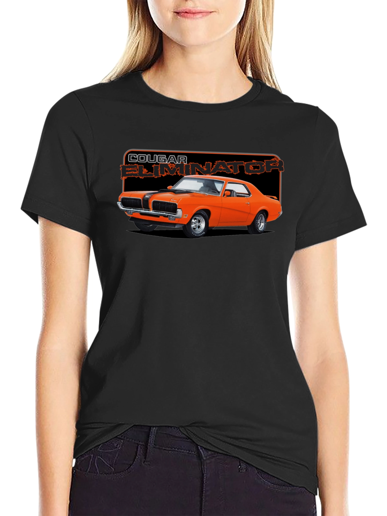 Cougar Eliminator Graphic T-Shirt - Classic Car Tee