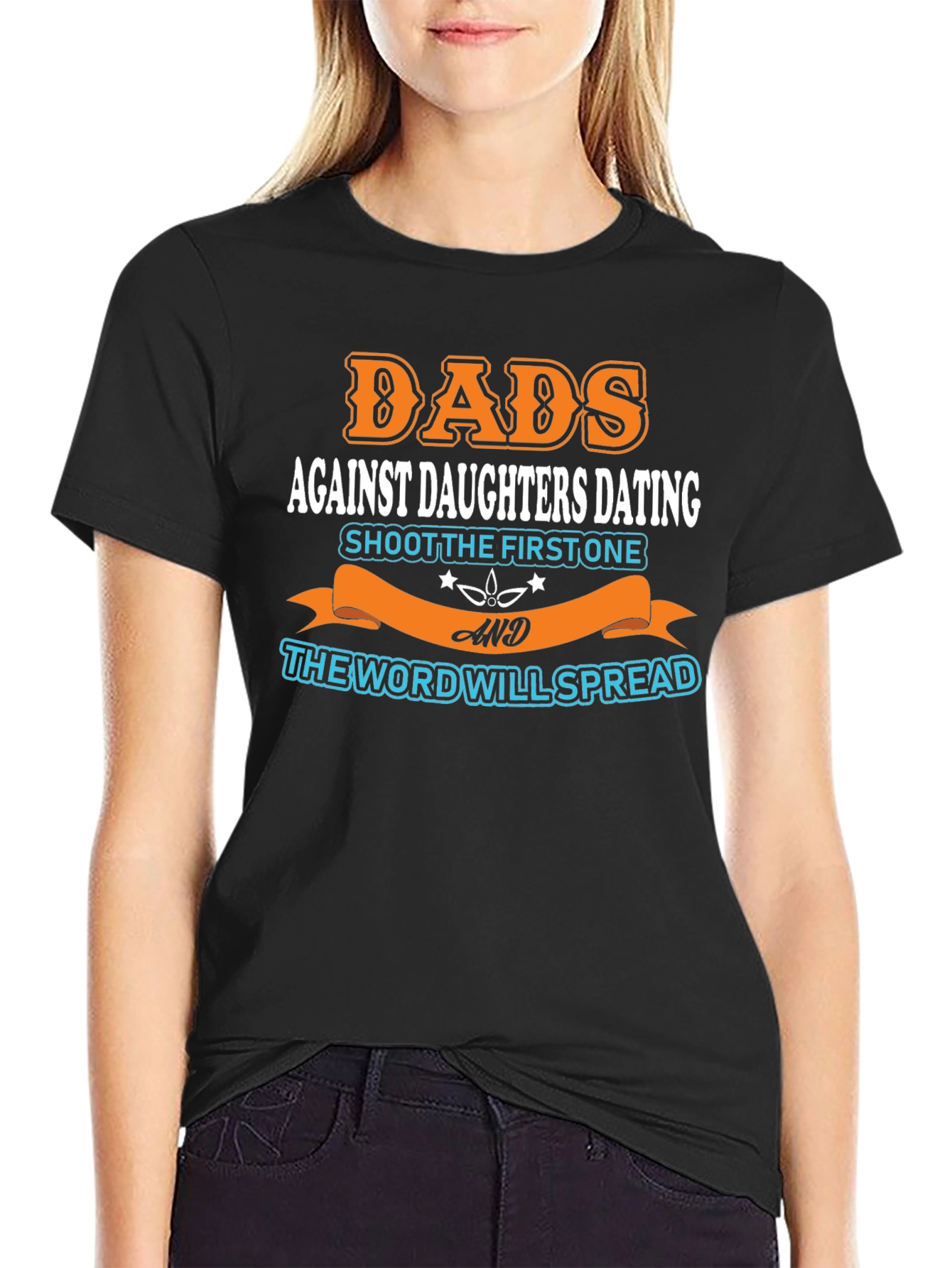 Dads Against Daughters Dating Graphic T-Shirt