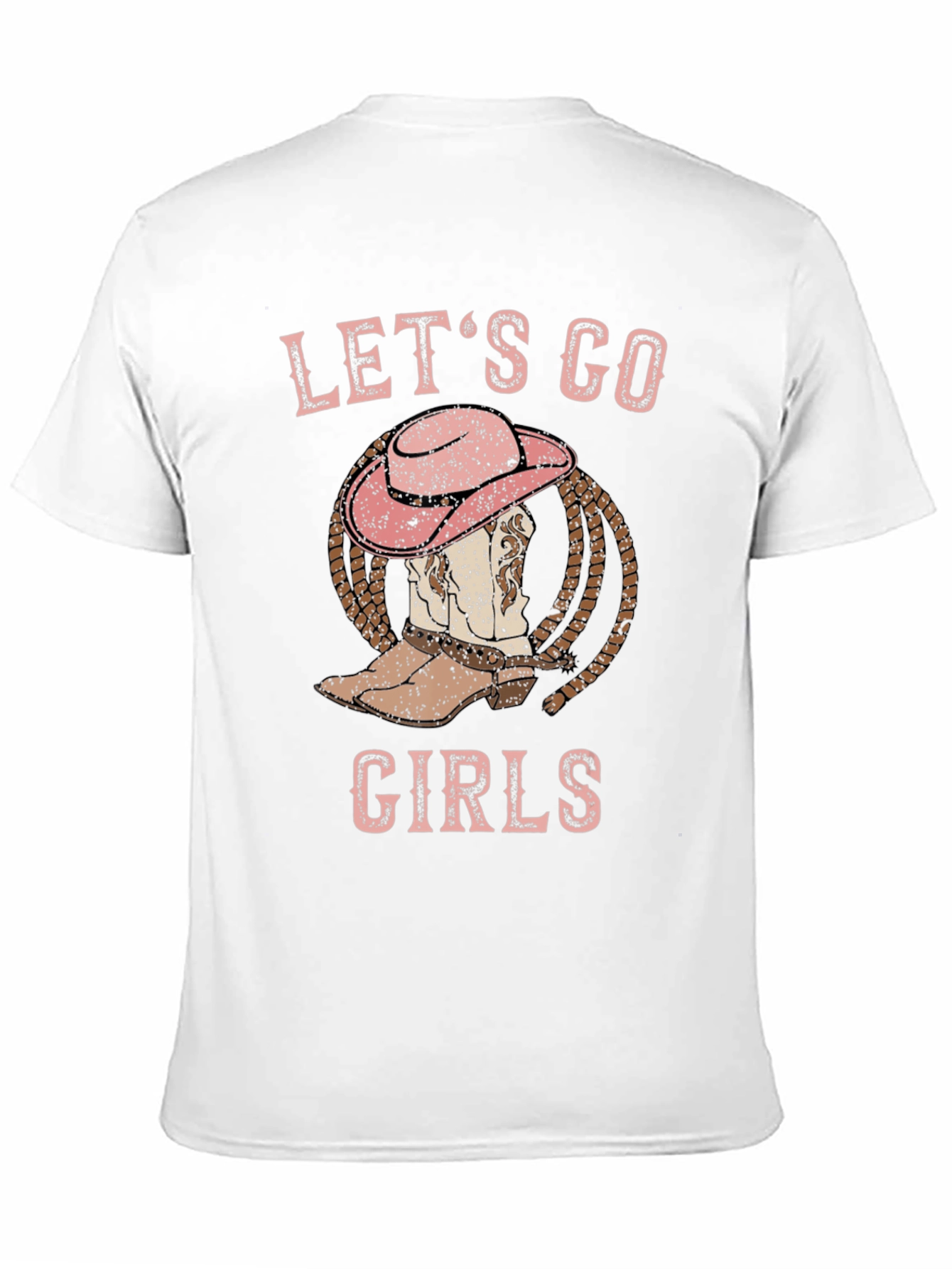 Lets Go Girls Cowboy Boot T-Shirt