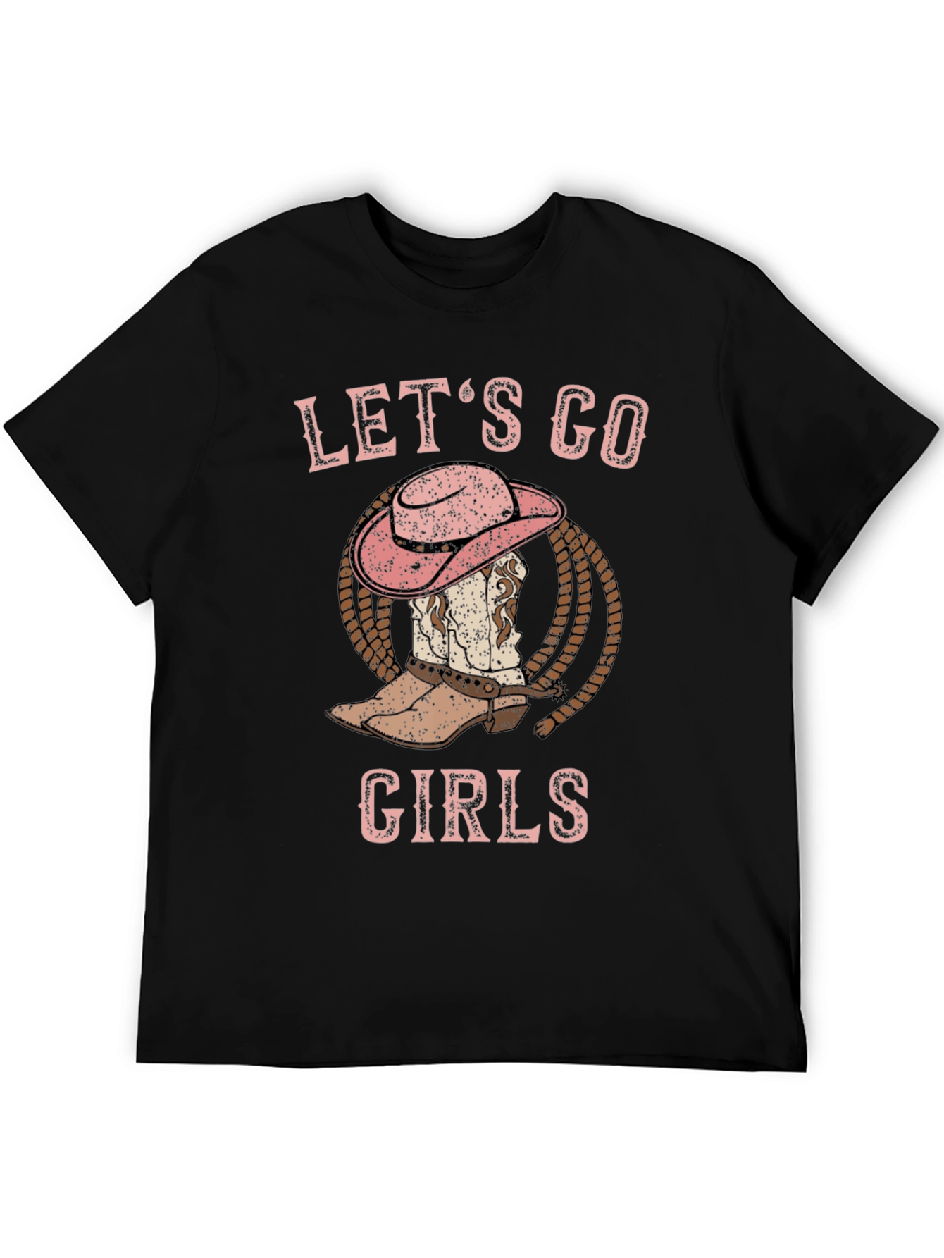Lets Go Girls Cowboy Boot T-Shirt