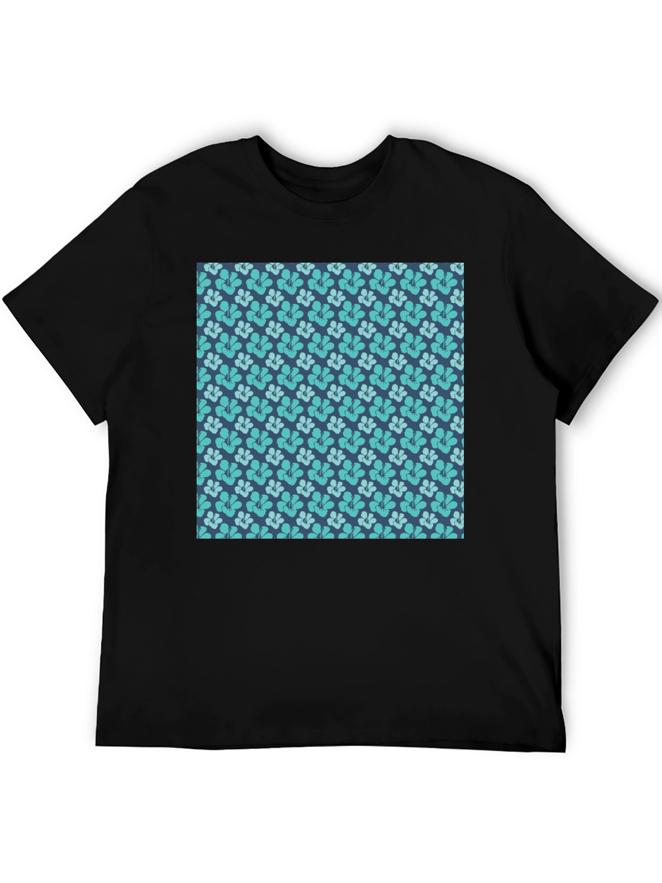 Floral Pattern T-Shirt - Casual Comfort