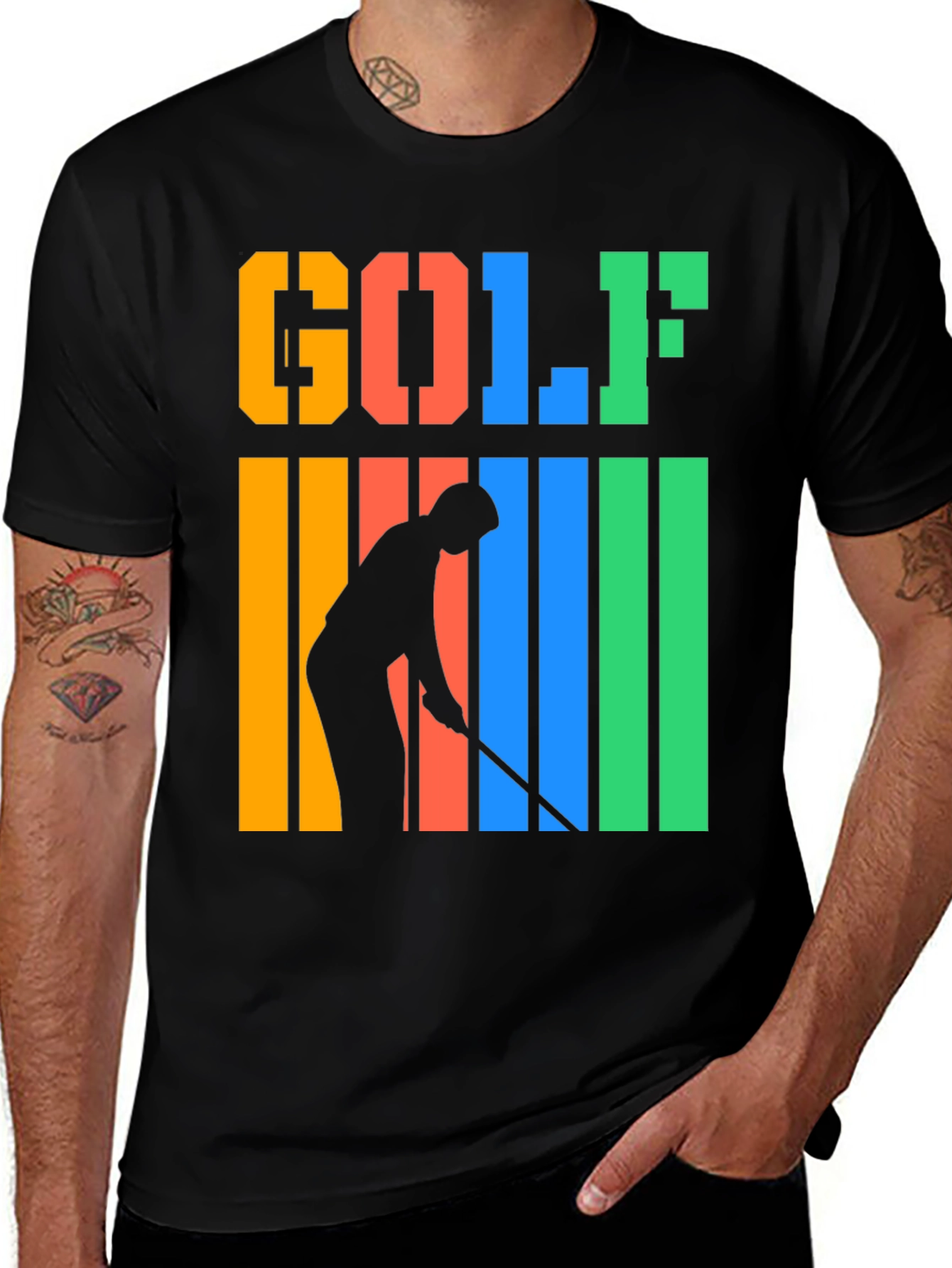 Golf Retro Style T-Shirt