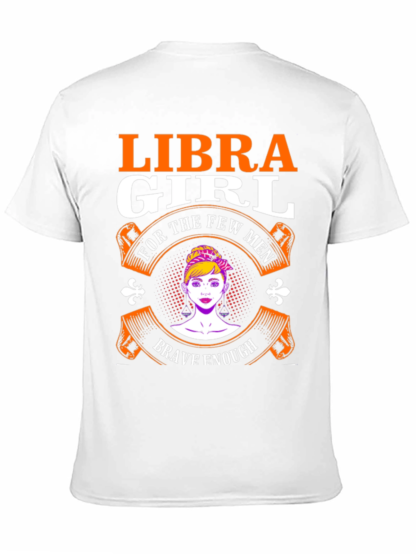 Libra Girl T-Shirt - Brave Enough Design