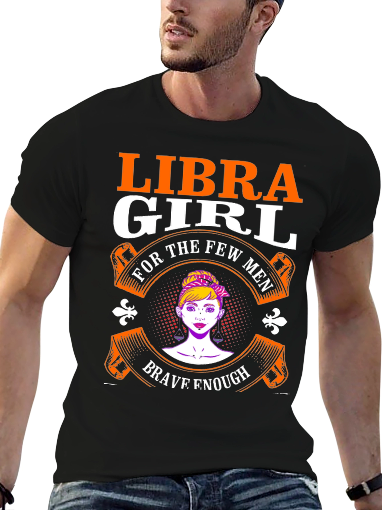 Libra Girl T-Shirt - Brave Enough Design