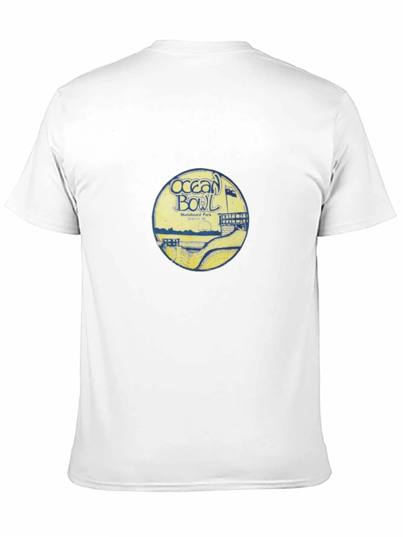 Ocean Bowl Skatepark Graphic T-Shirt - Black