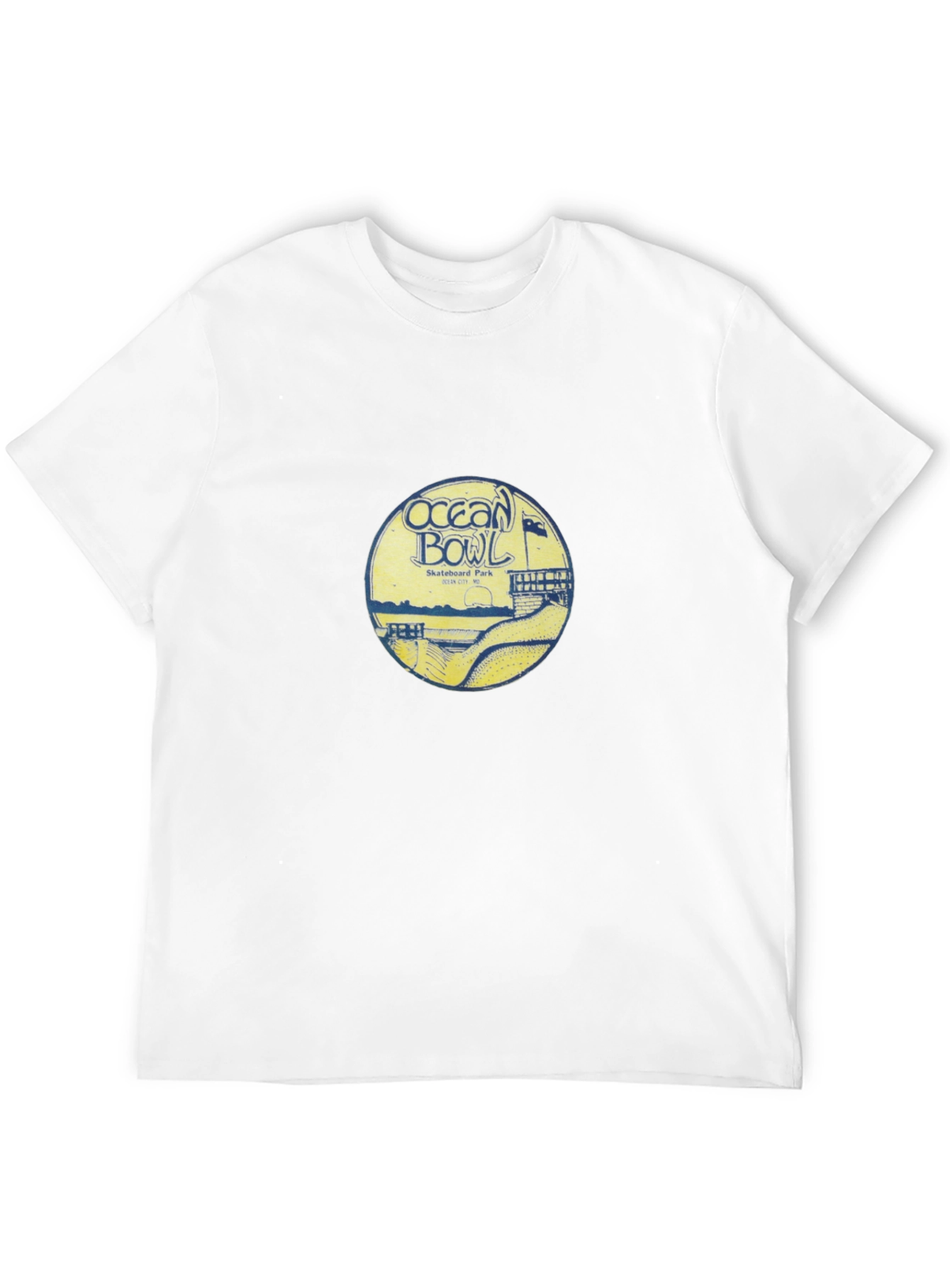 Ocean Bowl Skatepark Graphic T-Shirt - Black