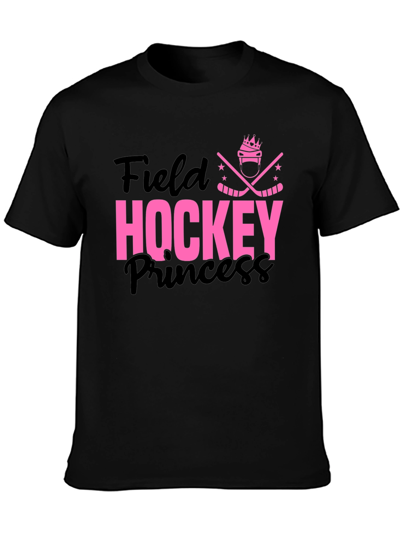 Field Hockey Princess Graphic Tee