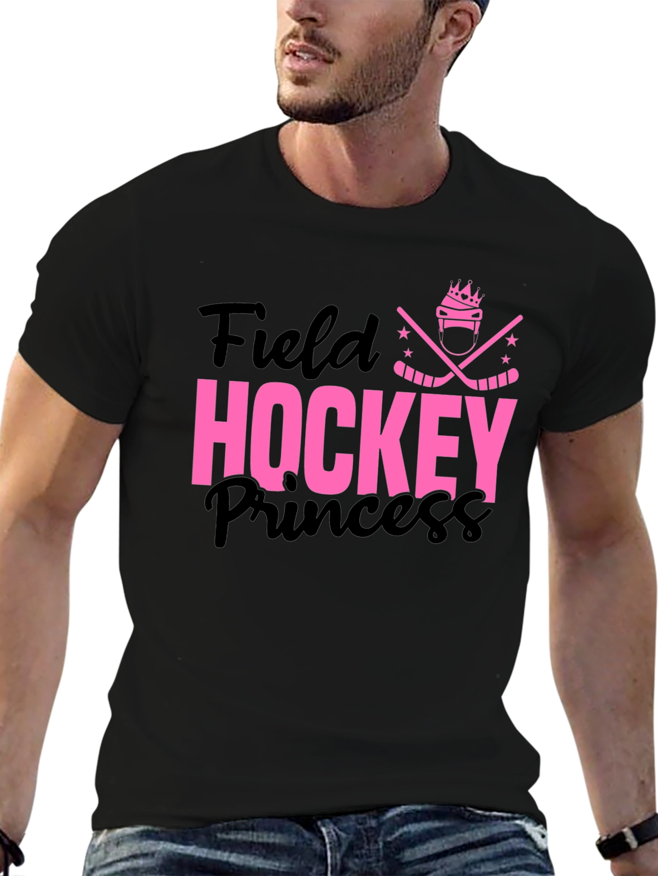 Field Hockey Princess Graphic Tee