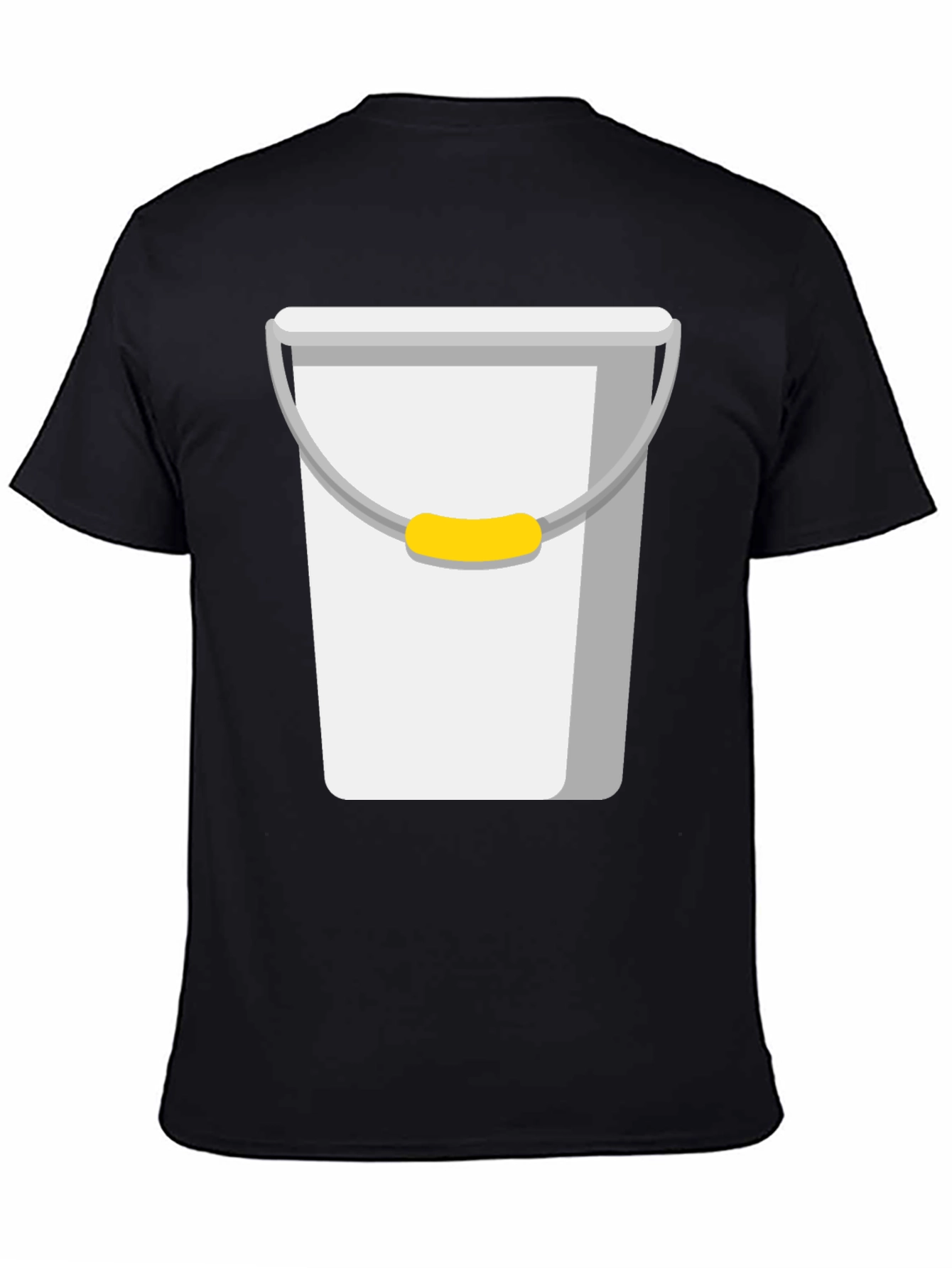 Novelty Bucket Graphic Tee - Quirky Casual Wear