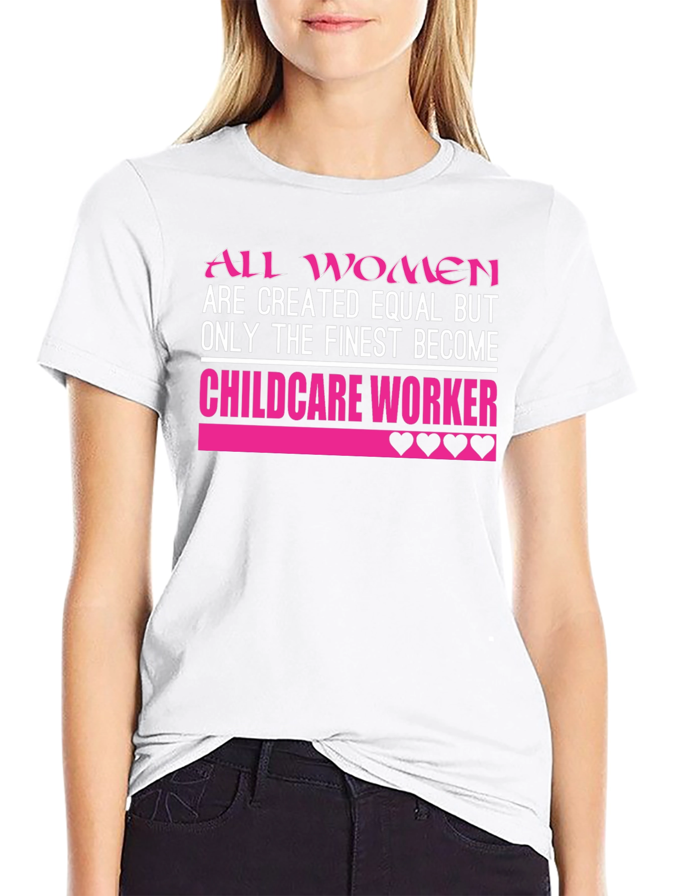 Finest Childcare Worker T-Shirt