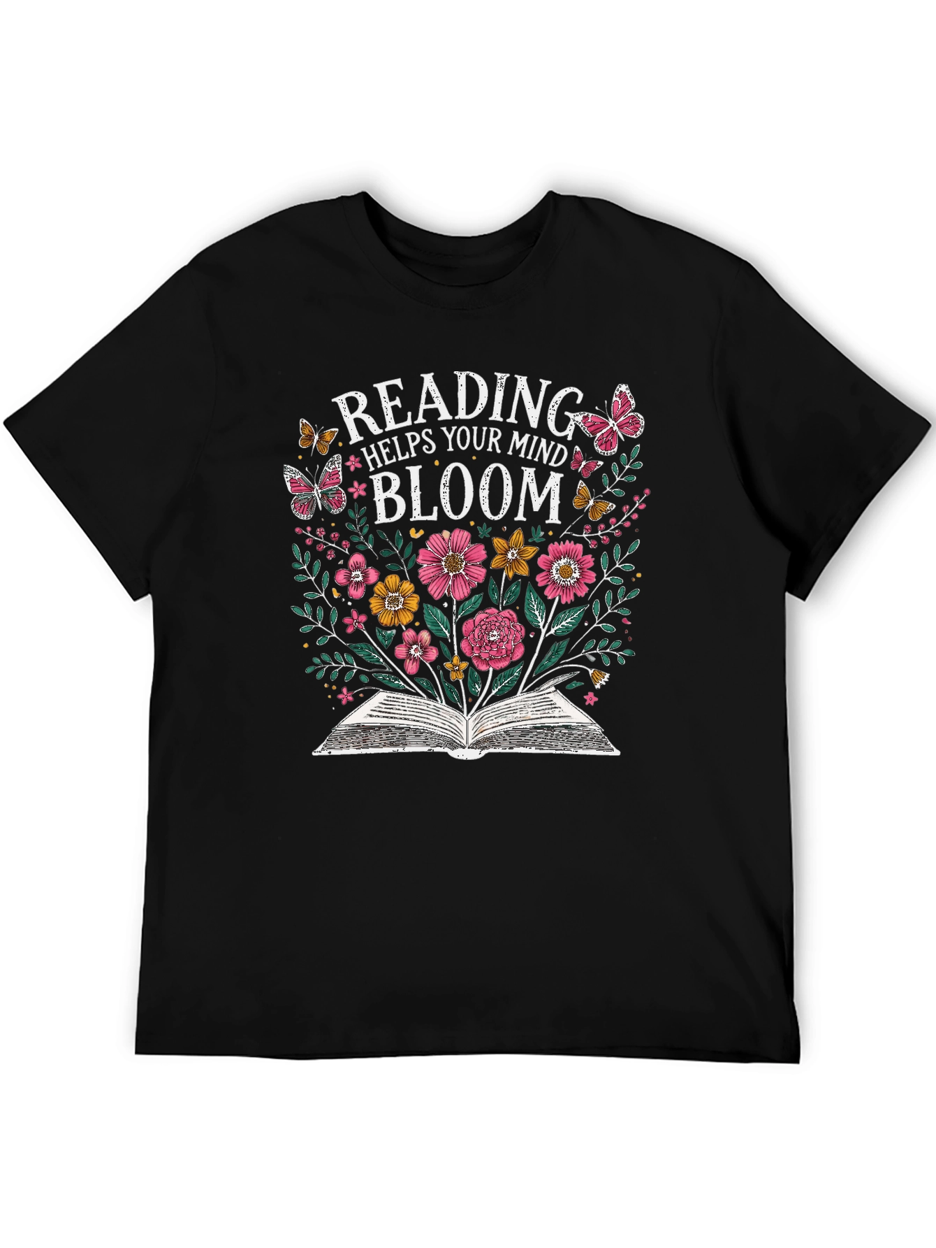 Reading Helps Your Mind Bloom T-Shirt