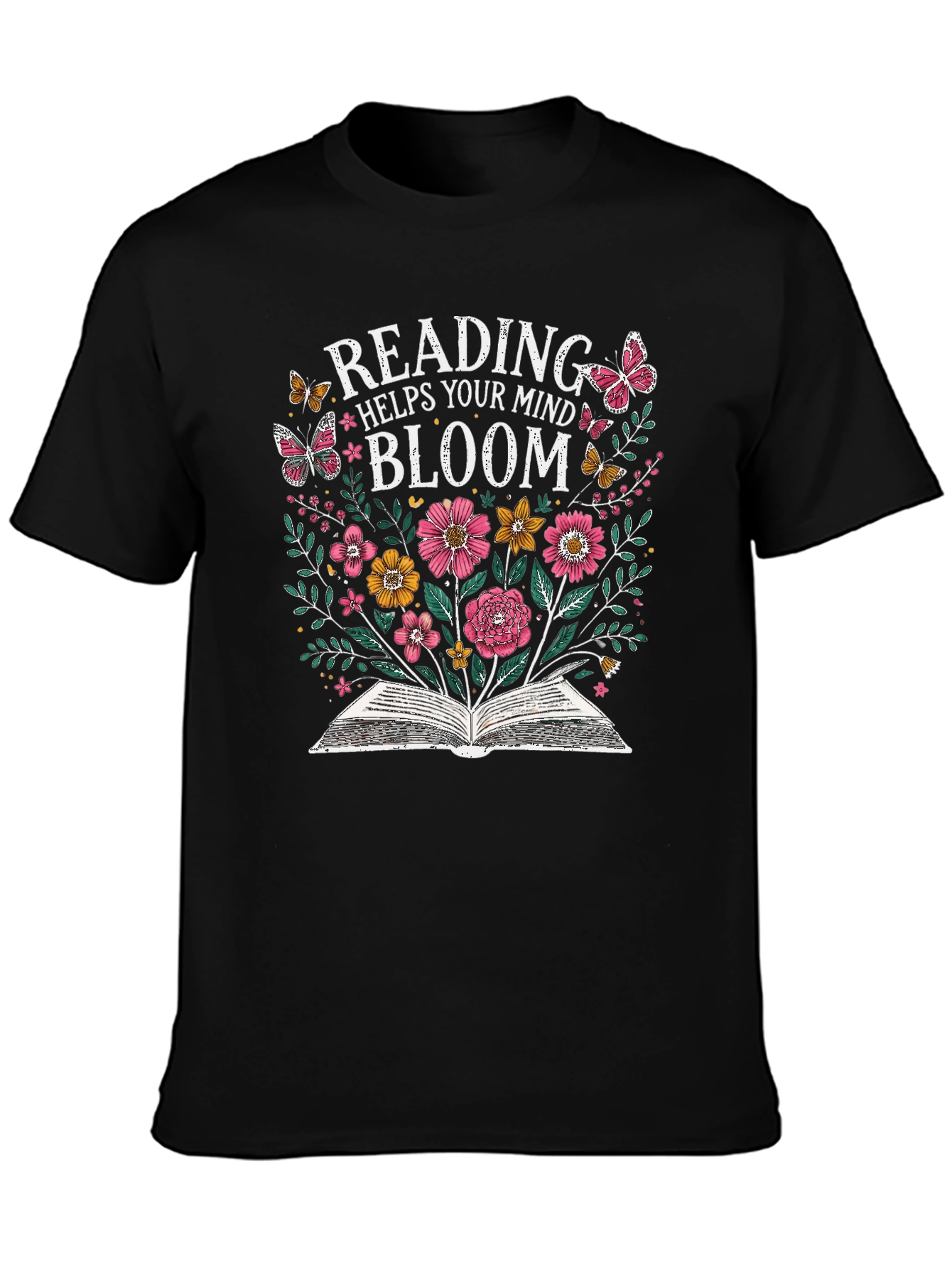 Reading Helps Your Mind Bloom T-Shirt
