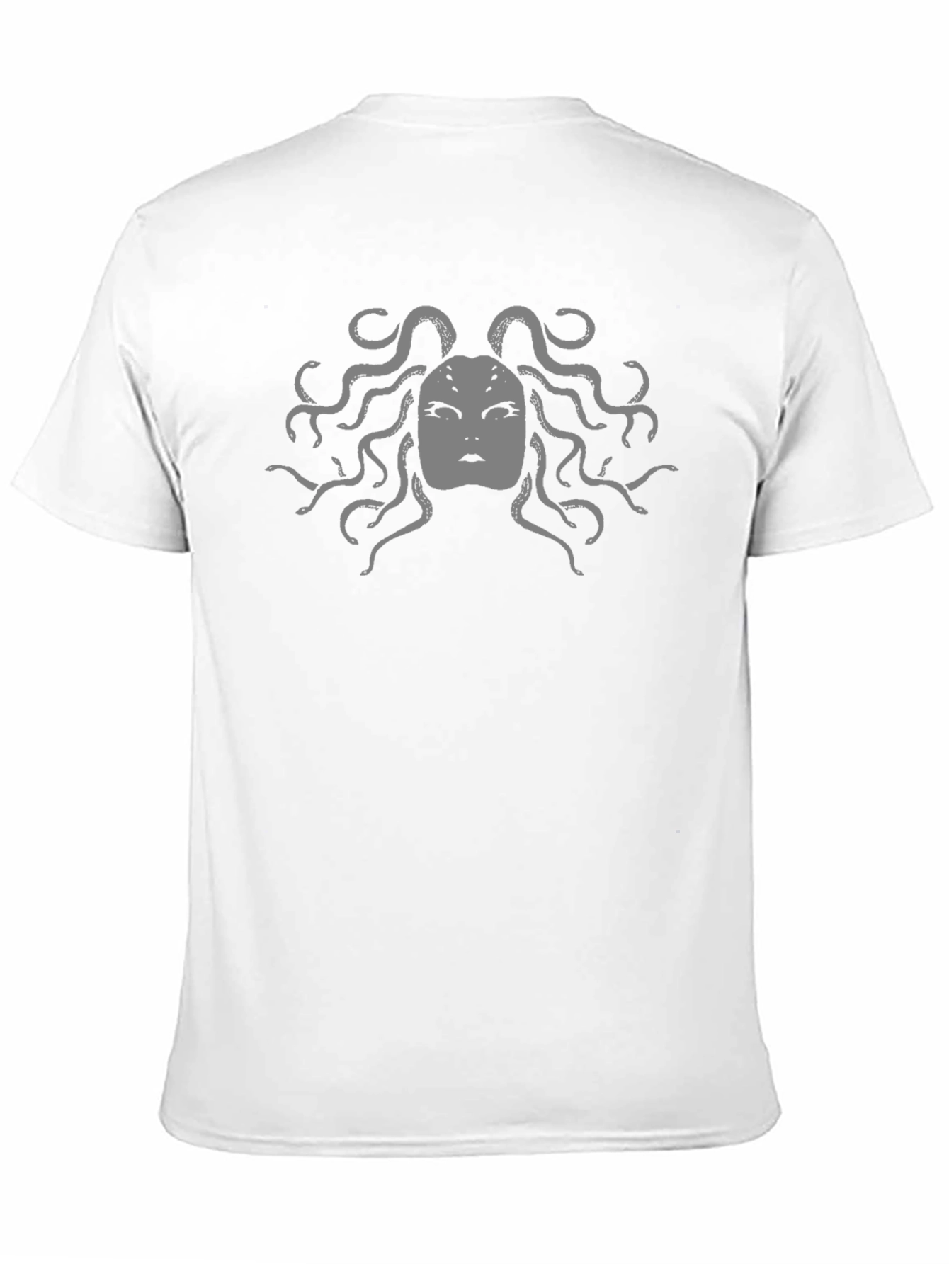 Medusa Graphic Black T-Shirt for Men
