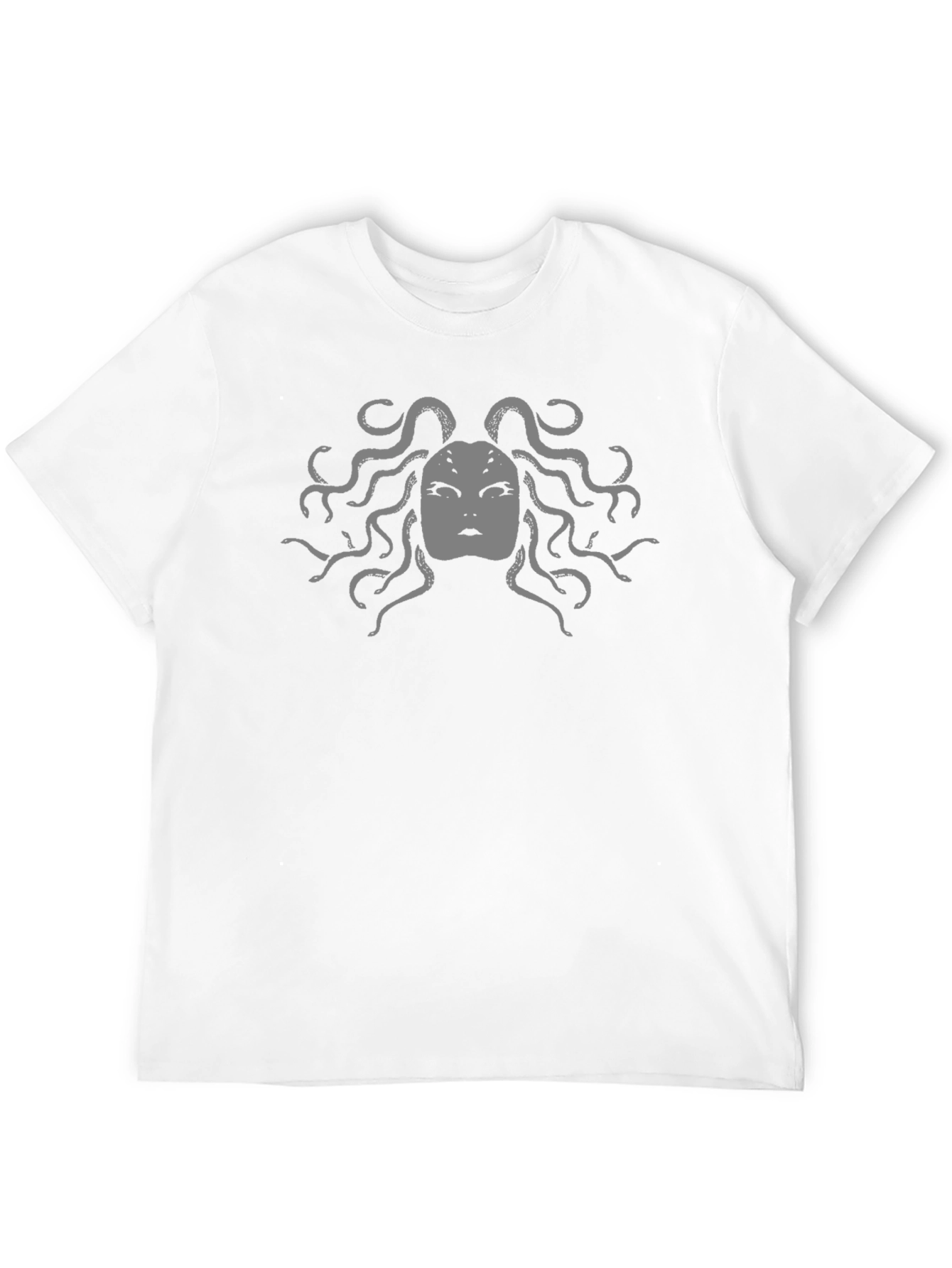 Medusa Graphic Black T-Shirt for Men