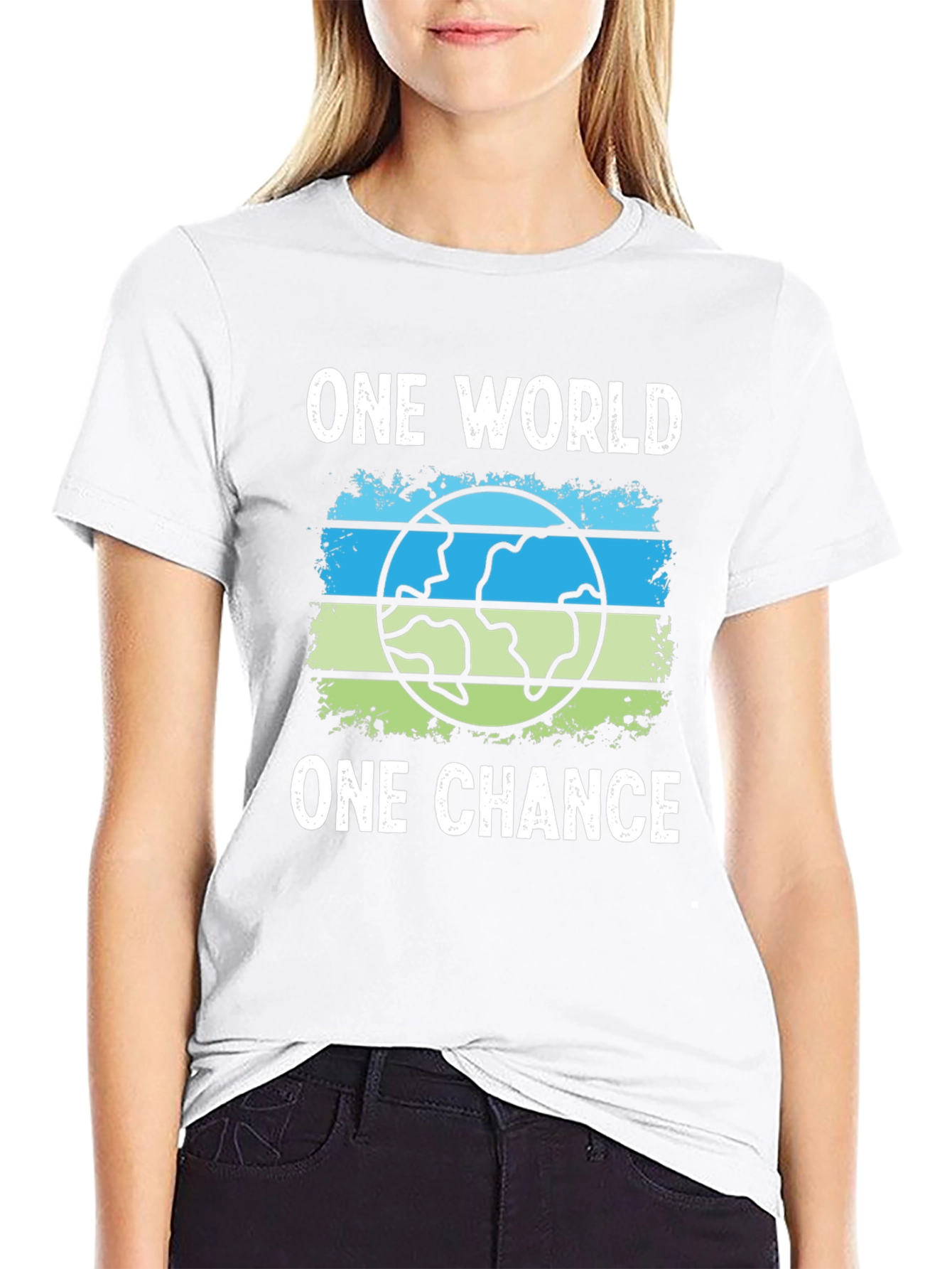 One World One Chance Graphic Tee