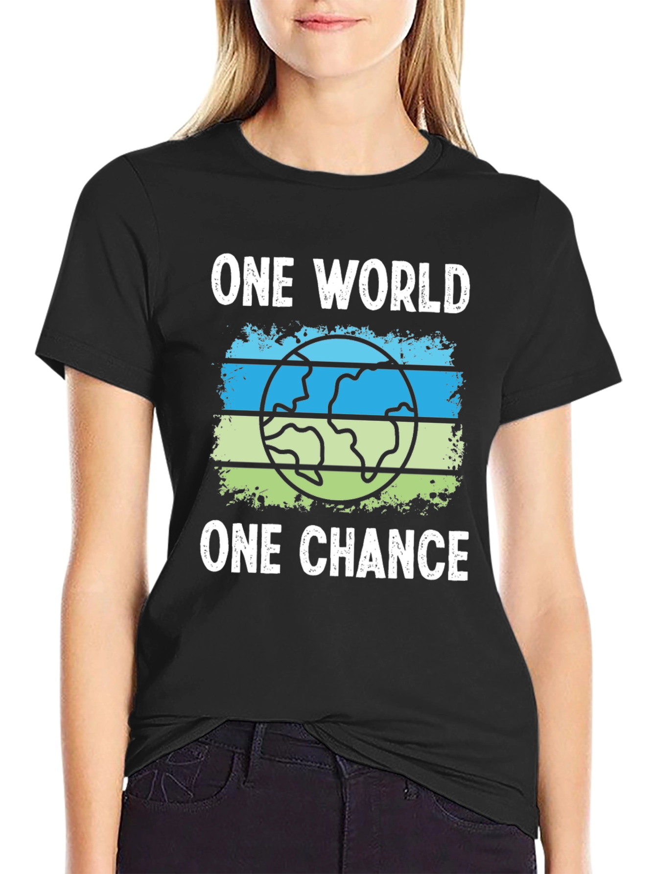 One World One Chance Graphic Tee