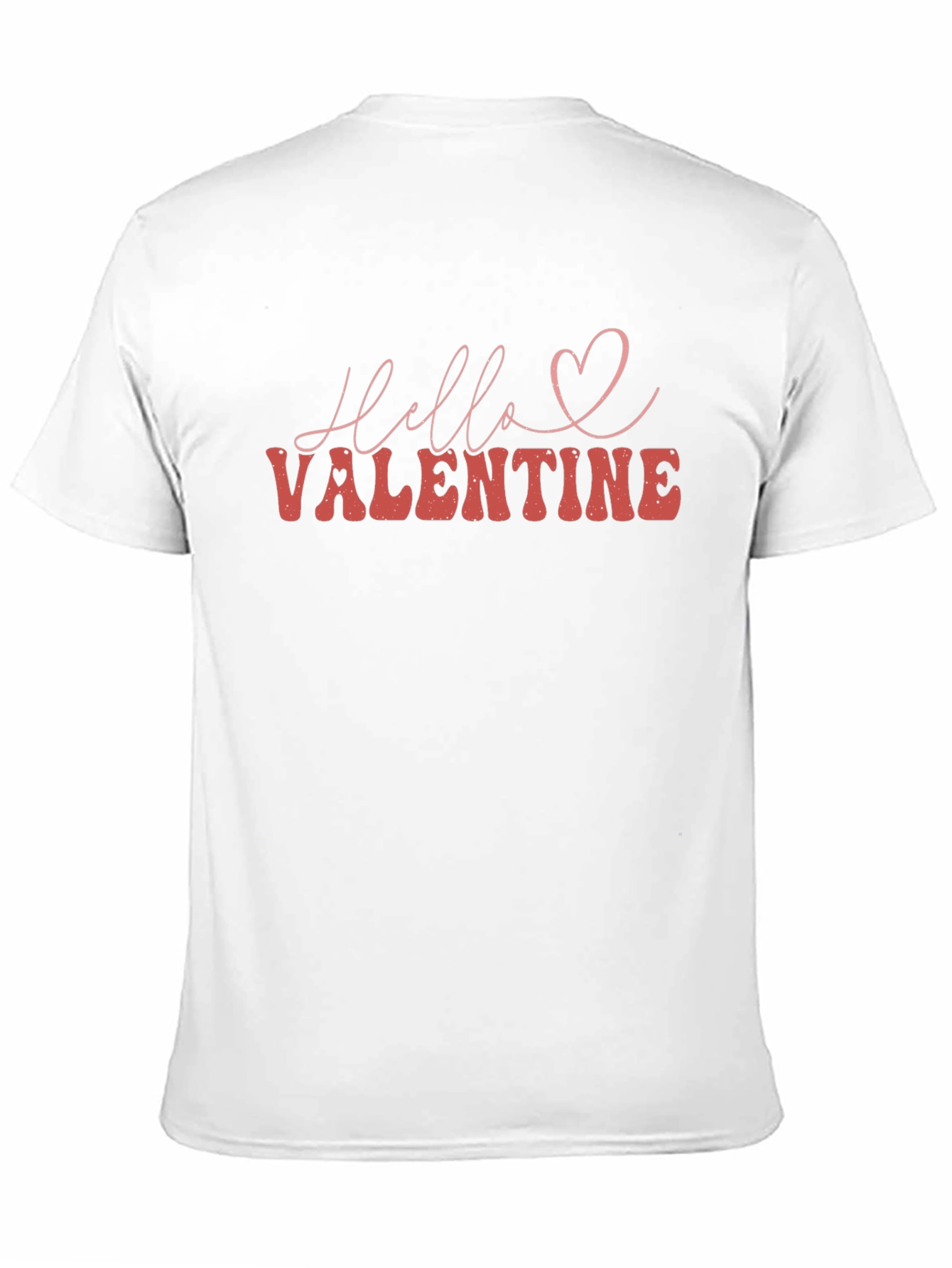 Hello Valentine Graphic Tee - Soft & Stylish