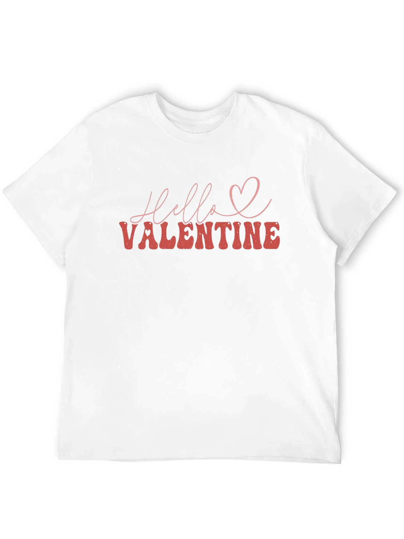 Hello Valentine Graphic Tee - Soft & Stylish