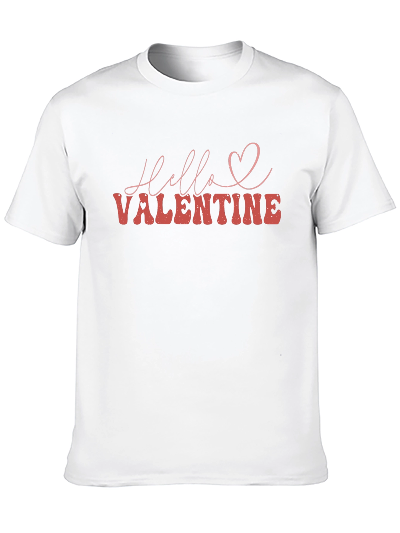 Hello Valentine Graphic Tee - Soft & Stylish