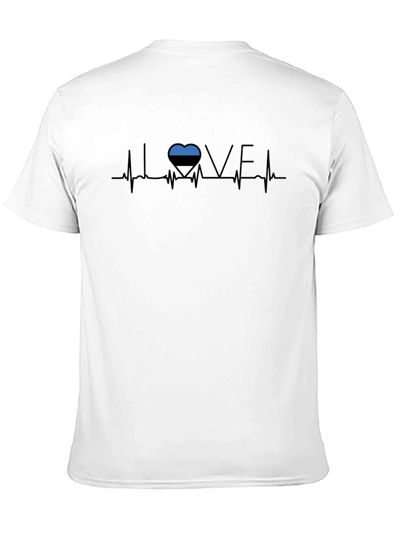 Estonia Love Heartbeat T-Shirt