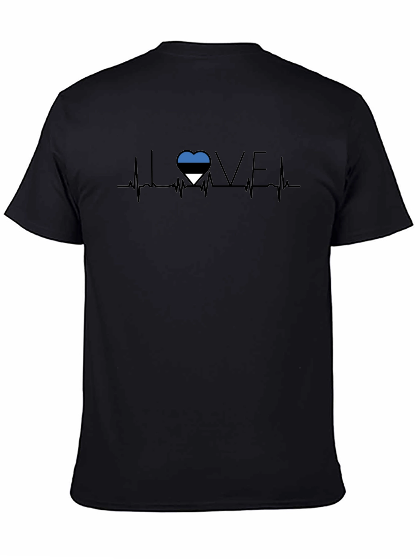 Estonia Love Heartbeat T-Shirt
