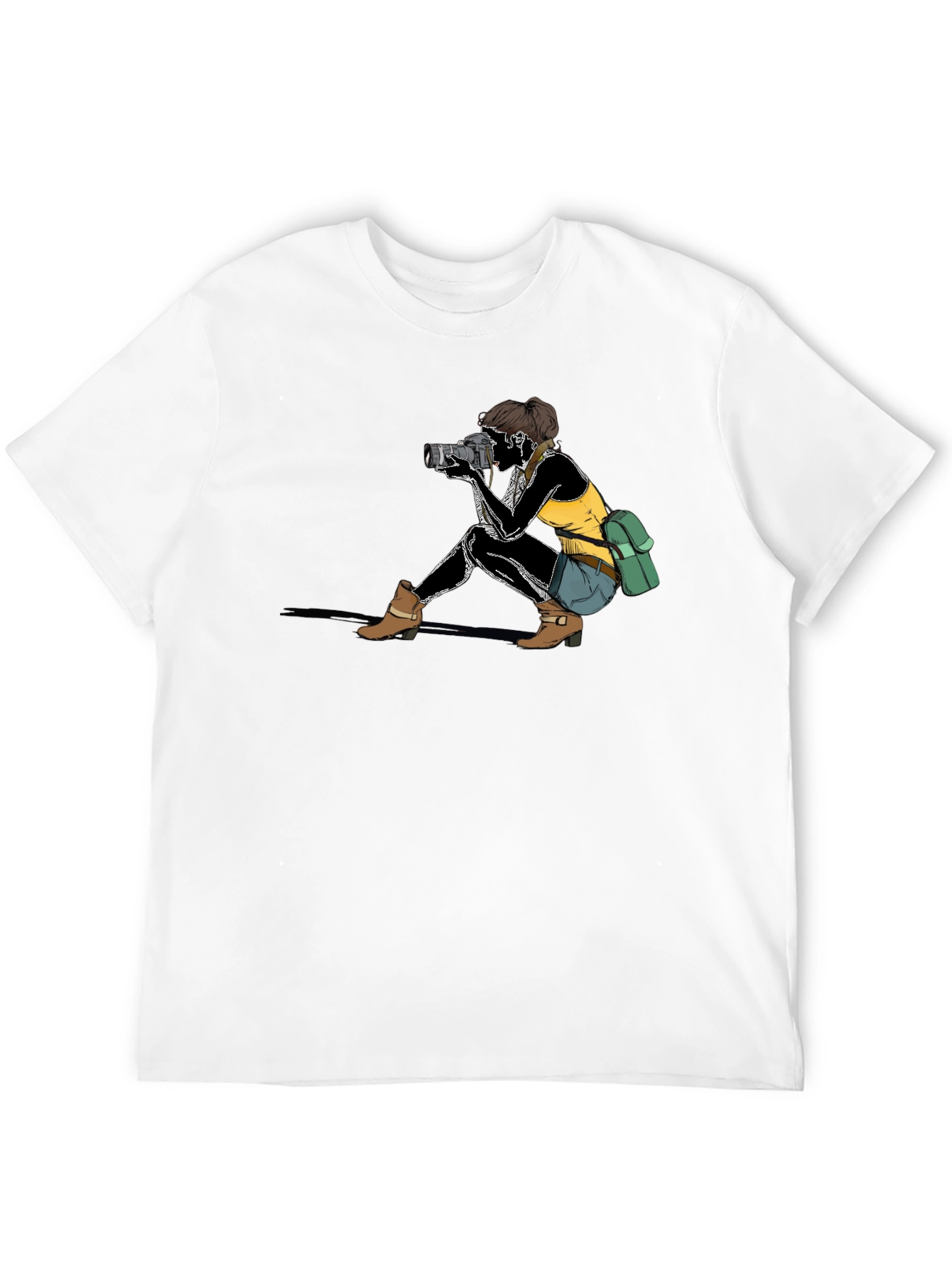 Photographer Graphic Black T-Shirt